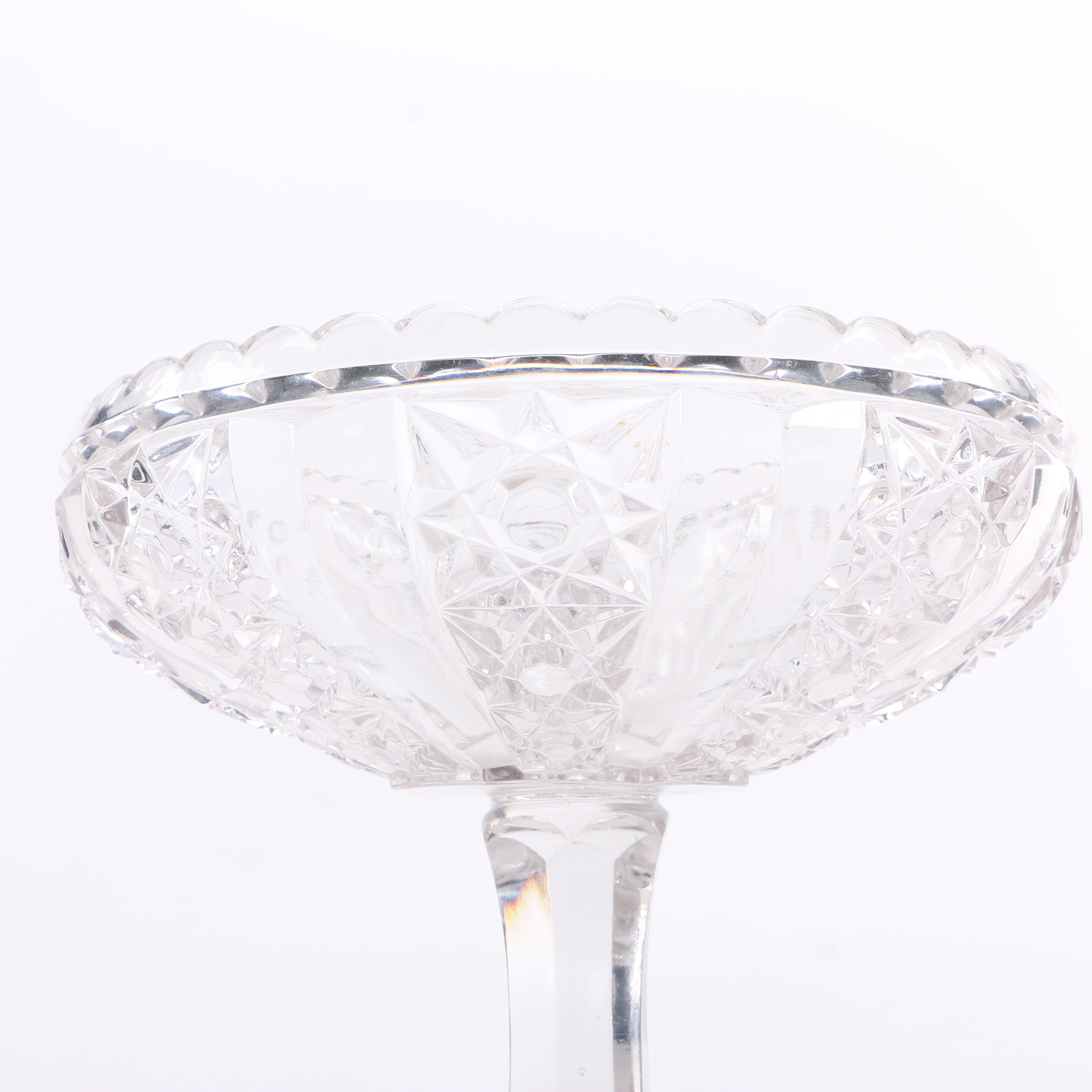 Glass Pedestal Dish