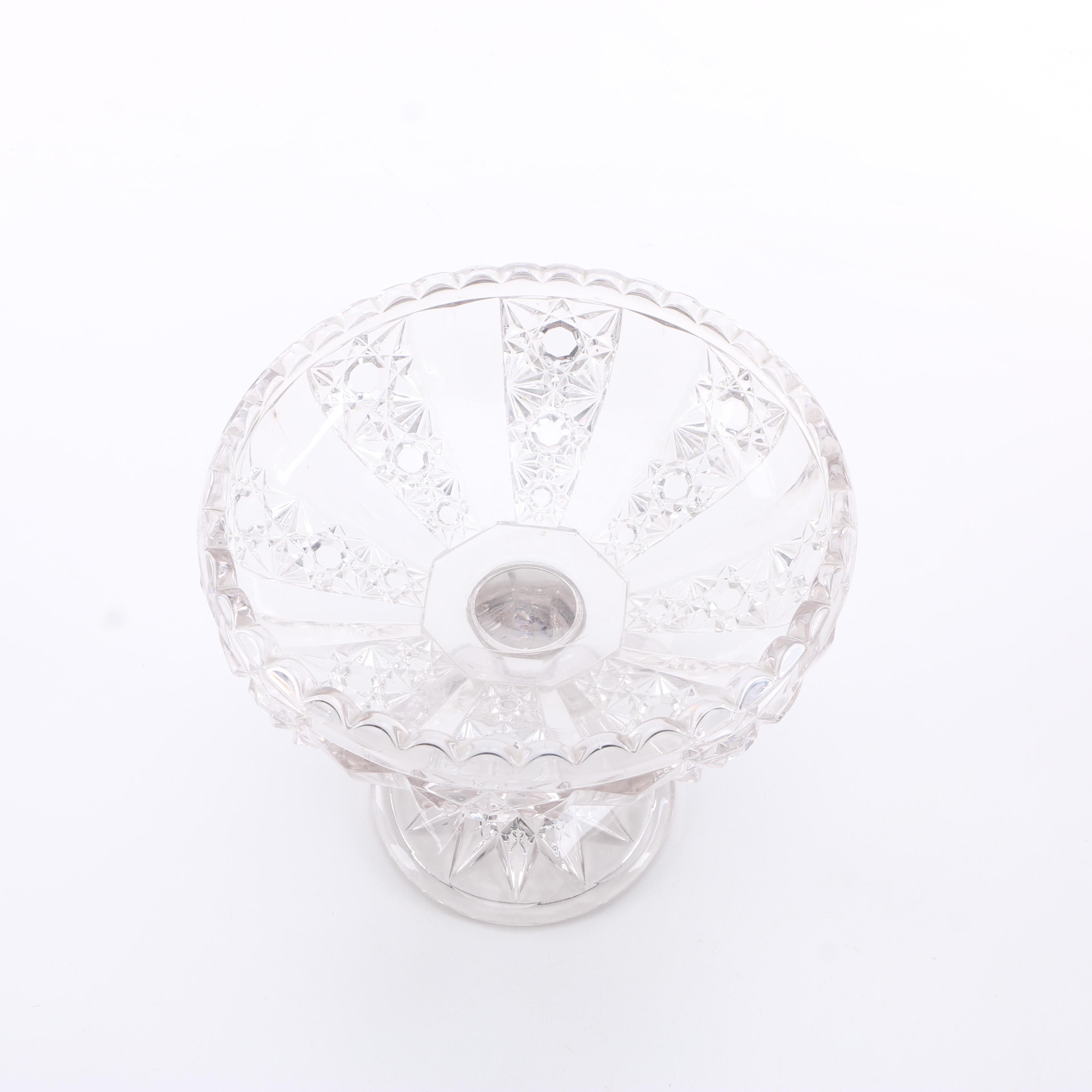 Glass Pedestal Dish