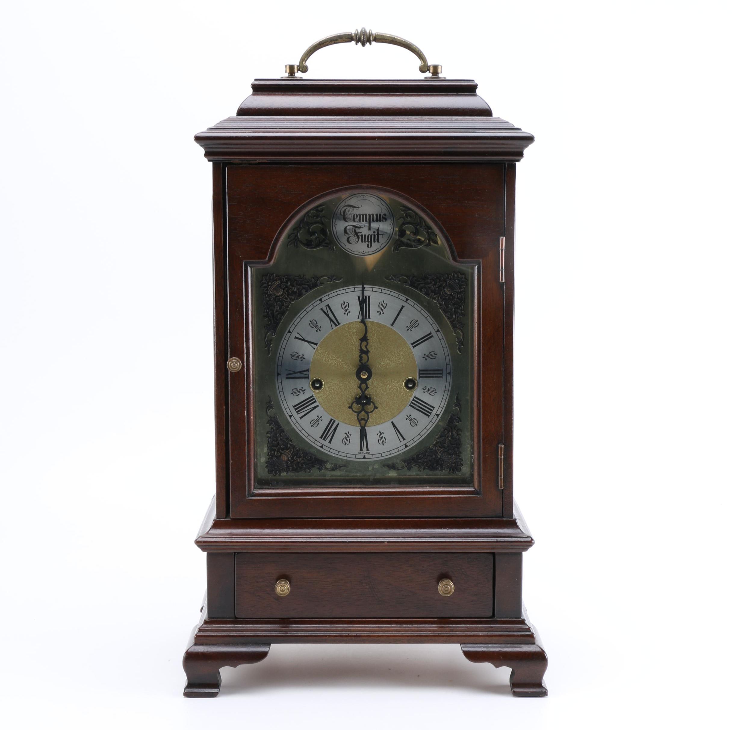 Tempus Fugit Mantel Clock