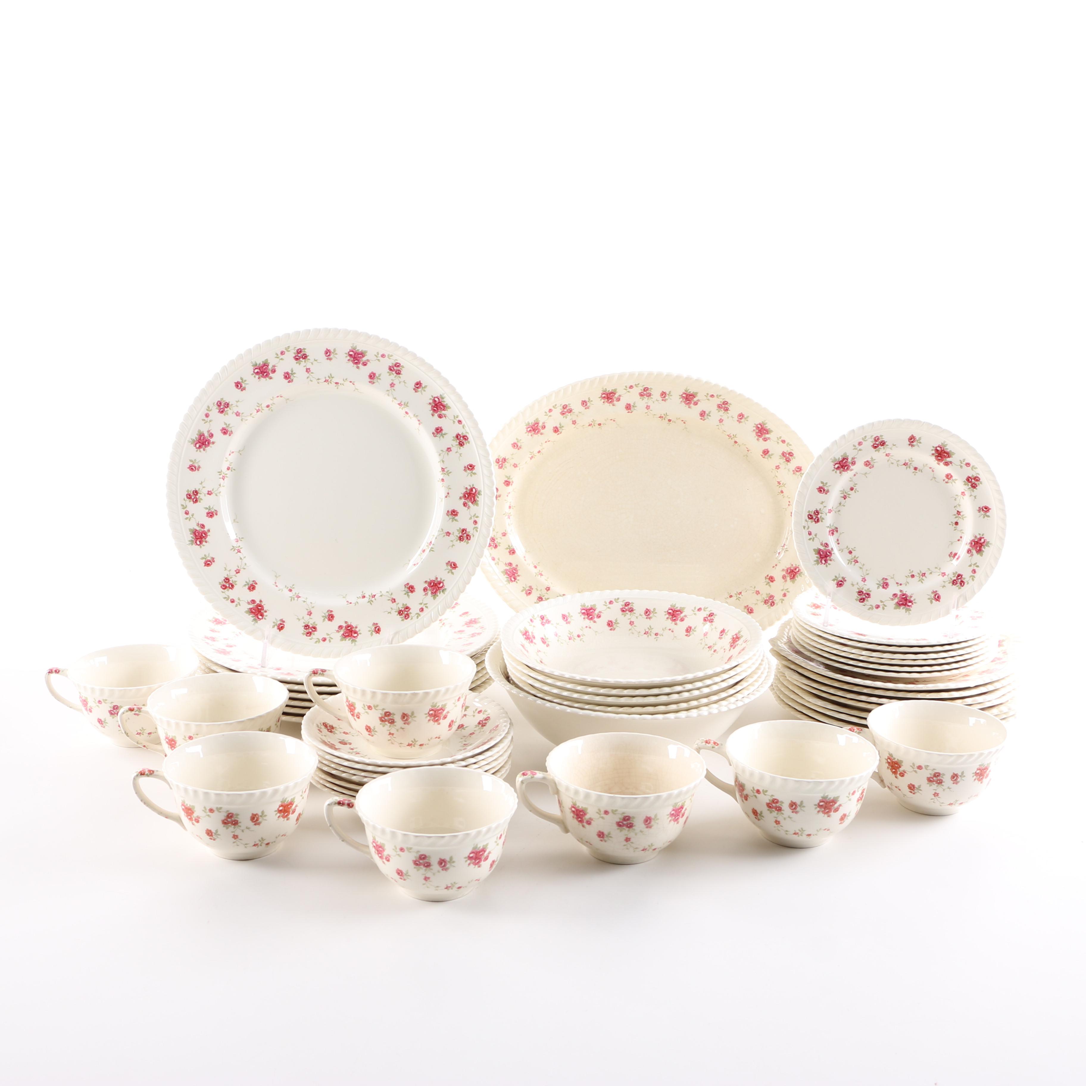 Johnson Brothers "Rambler Rose" Earthenware