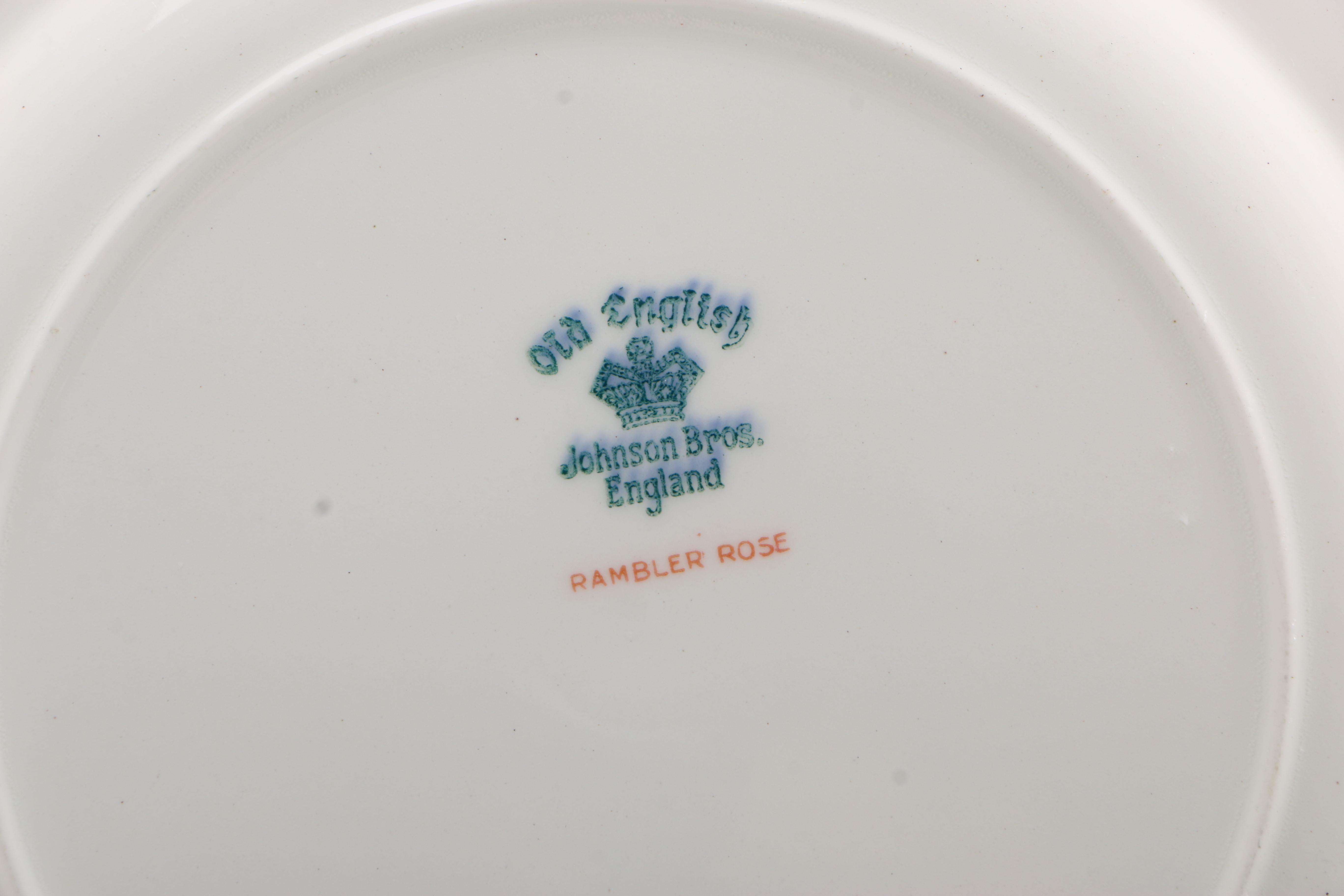 Johnson Brothers "Rambler Rose" Earthenware