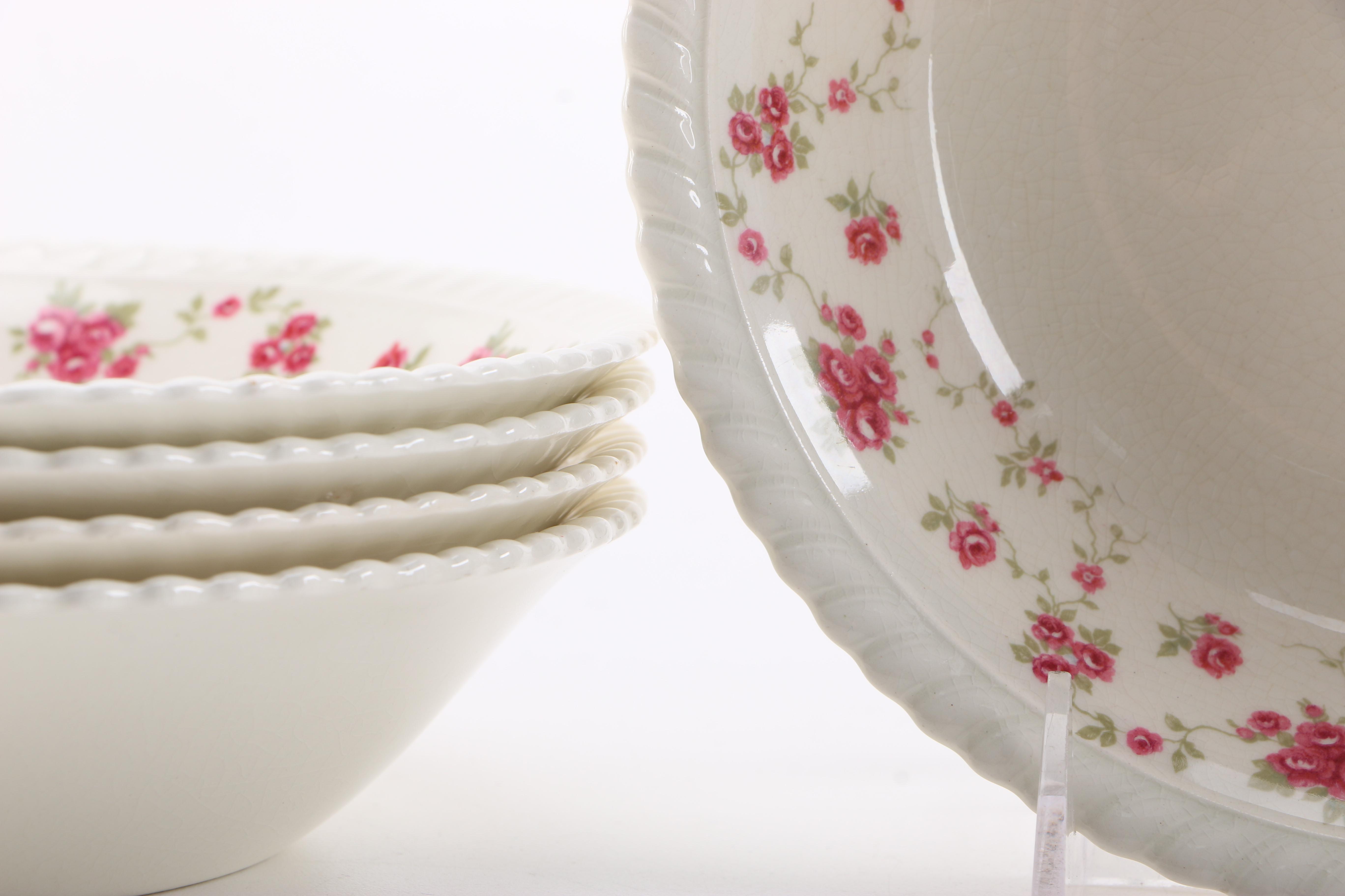 Johnson Brothers "Rambler Rose" Earthenware