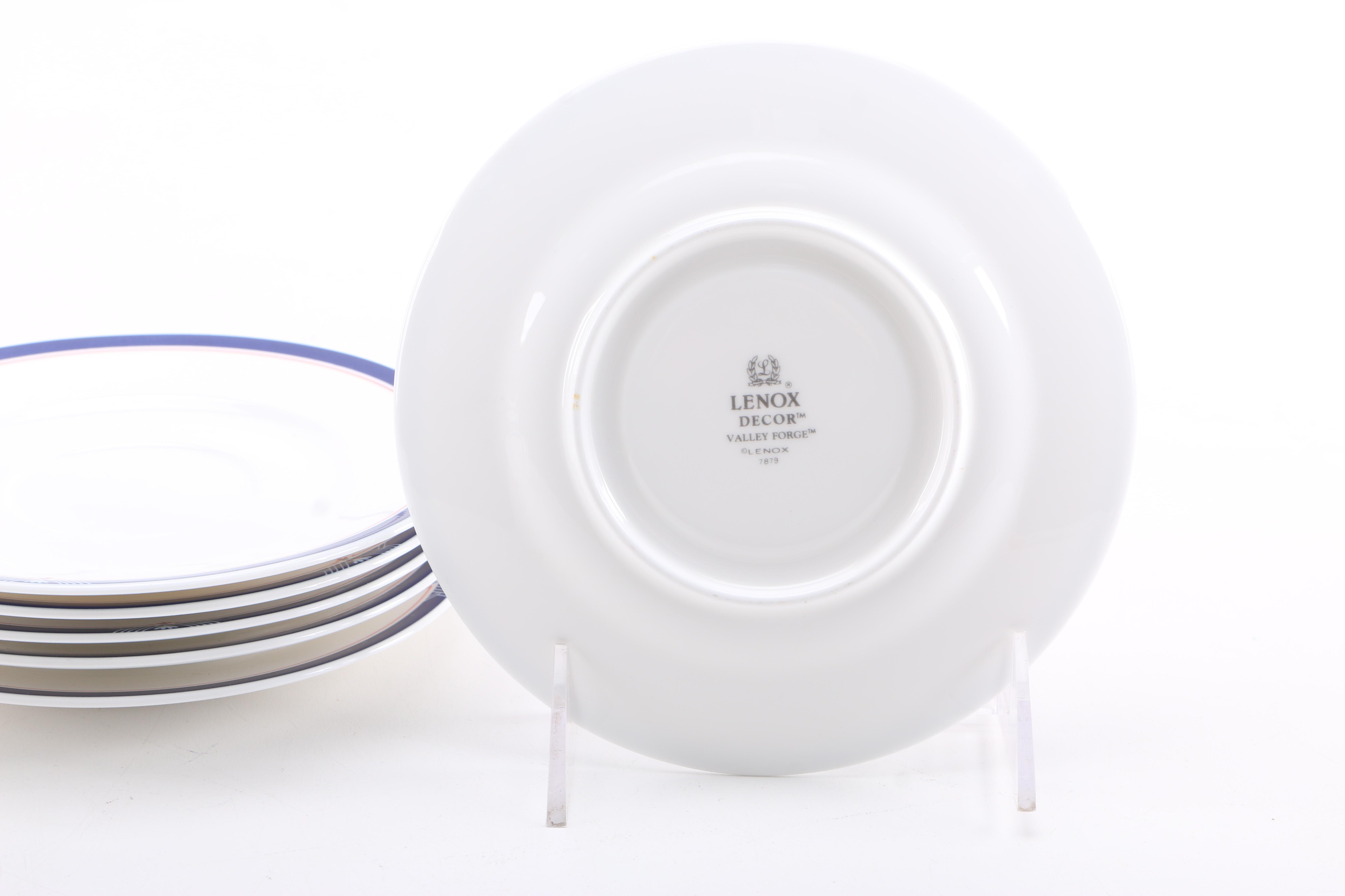 Lenox Decor "Valley Forge" Tea Cups and Saucers