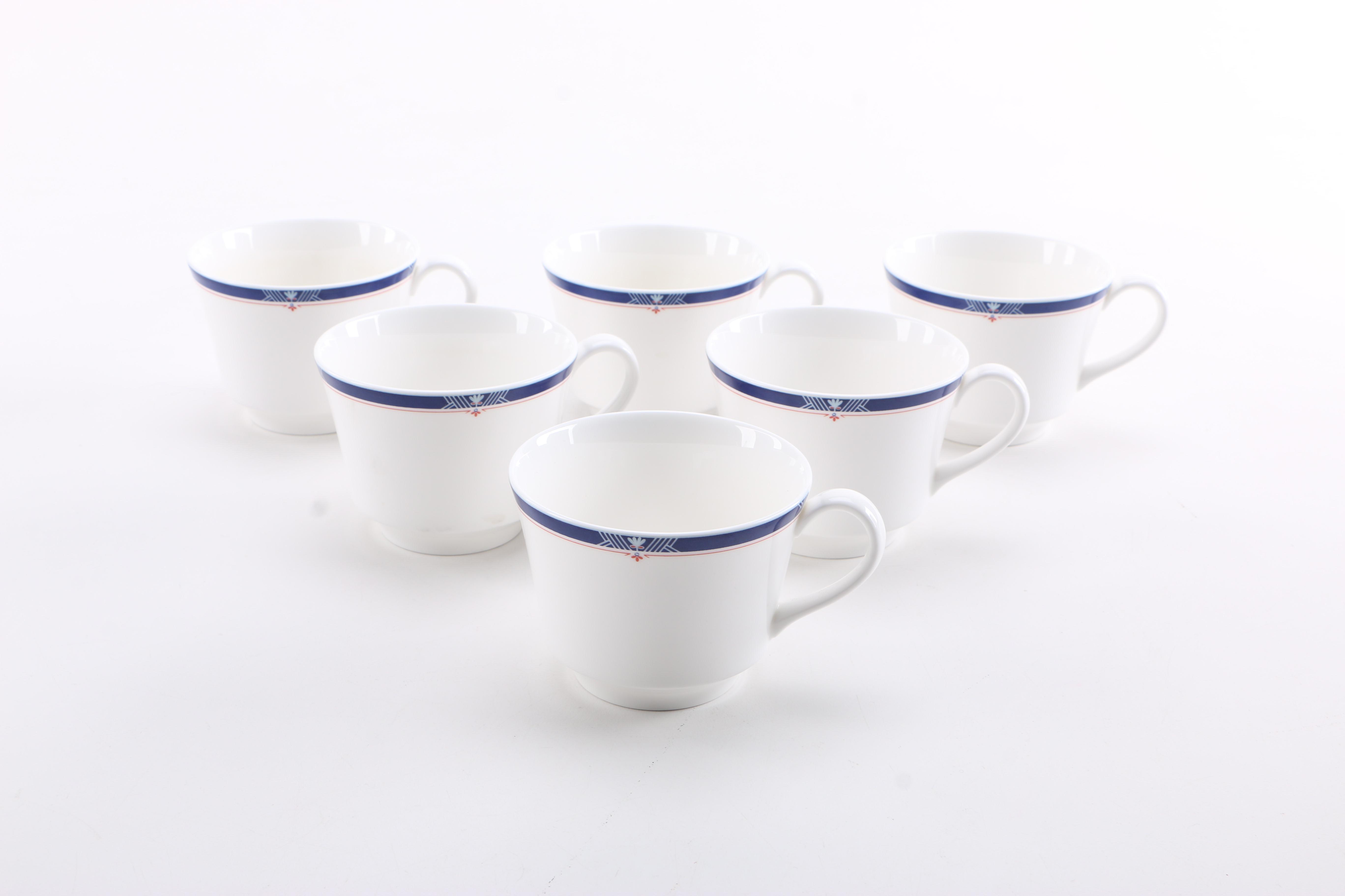 Lenox Decor "Valley Forge" Tea Cups and Saucers
