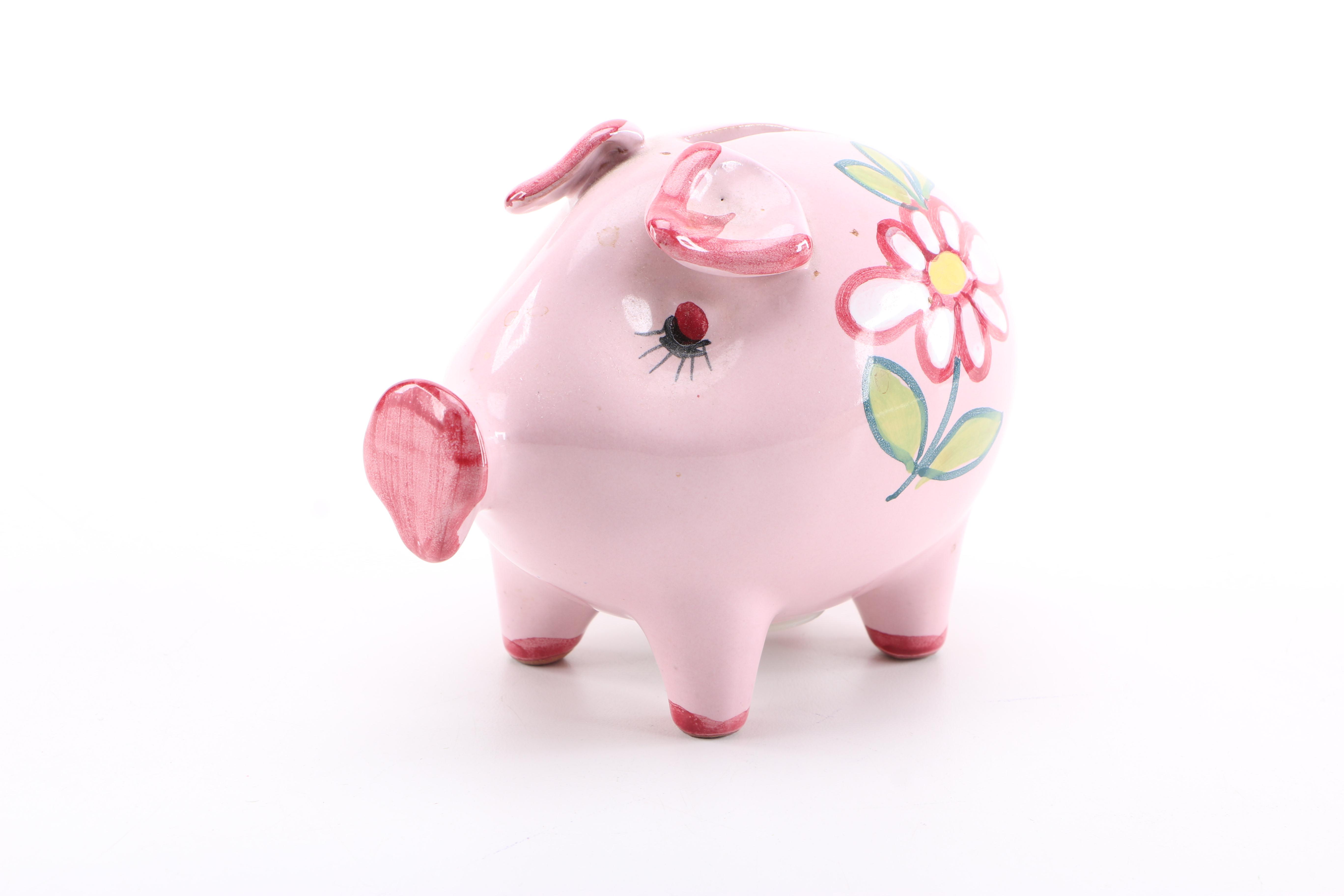 Japanese and Italian Piggy Banks