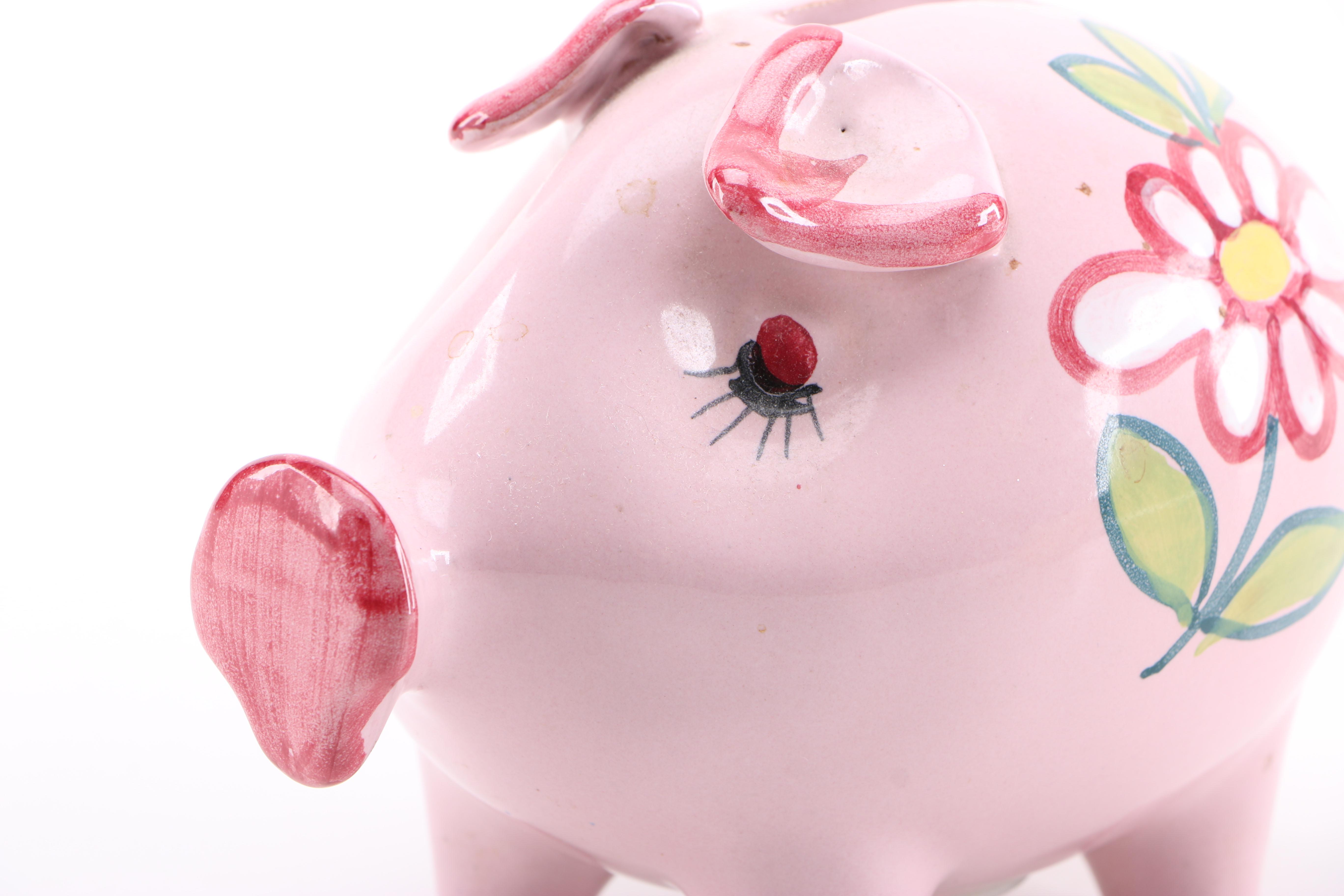 Japanese and Italian Piggy Banks