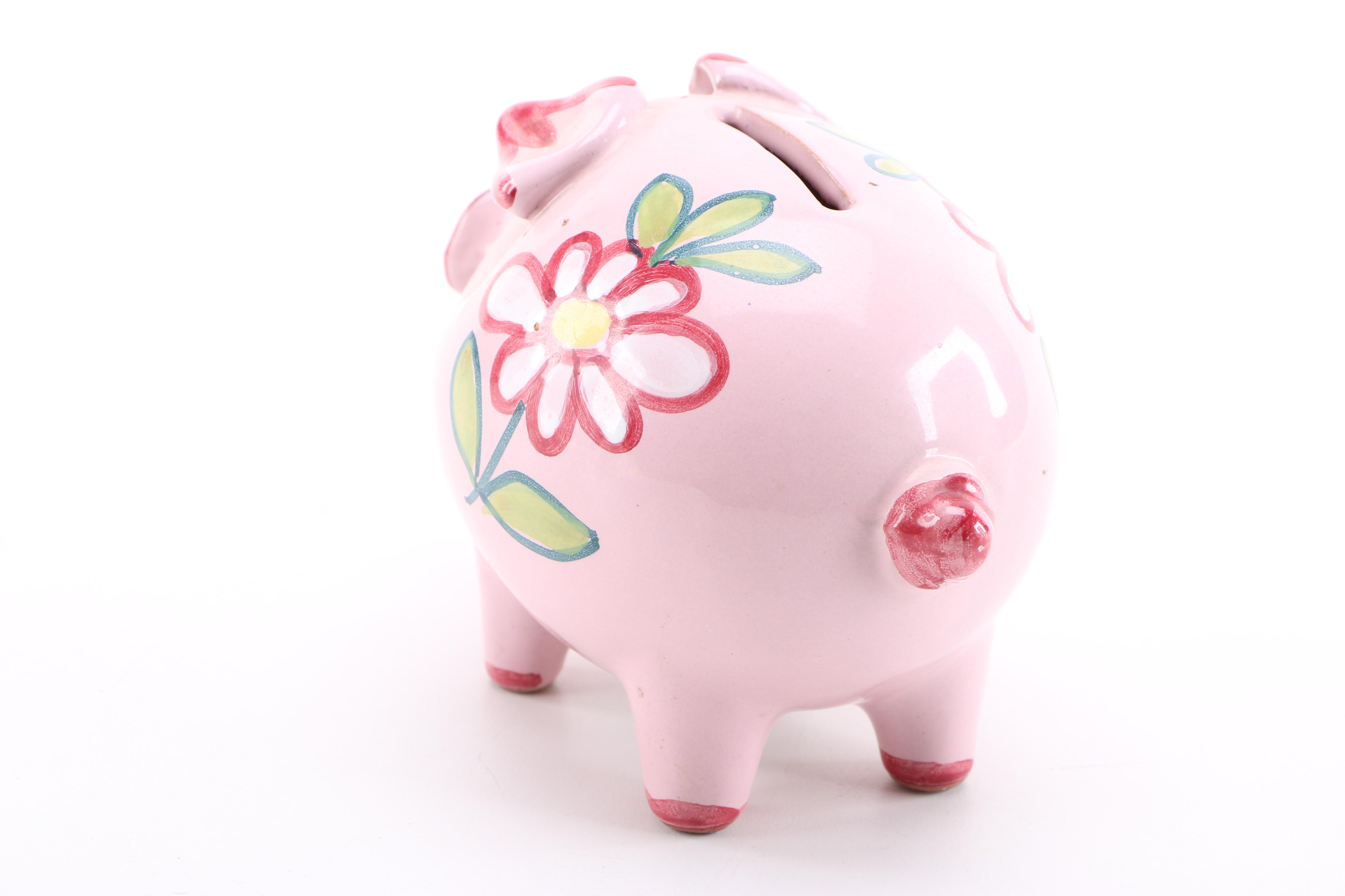 Japanese and Italian Piggy Banks