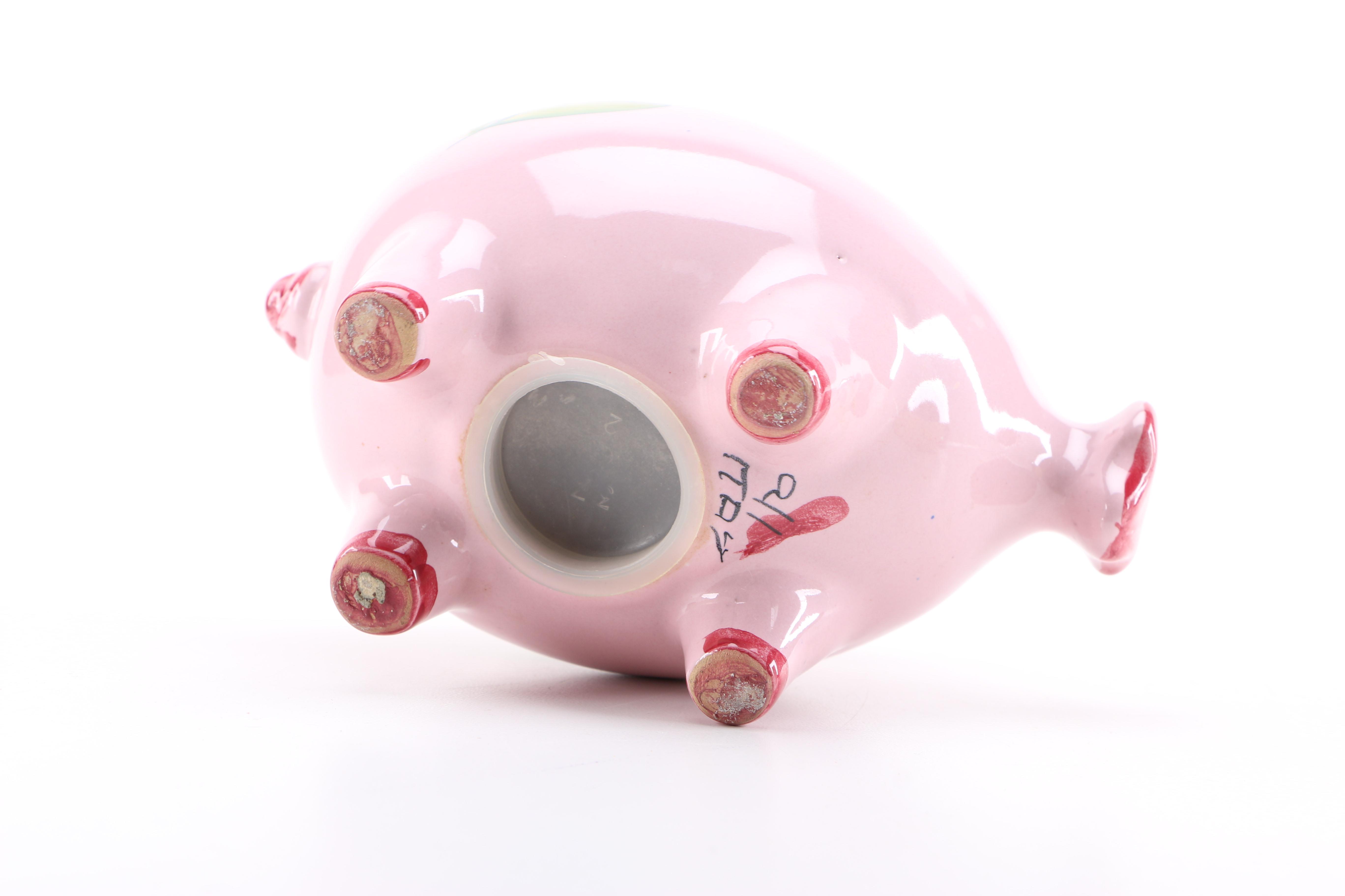 Japanese and Italian Piggy Banks