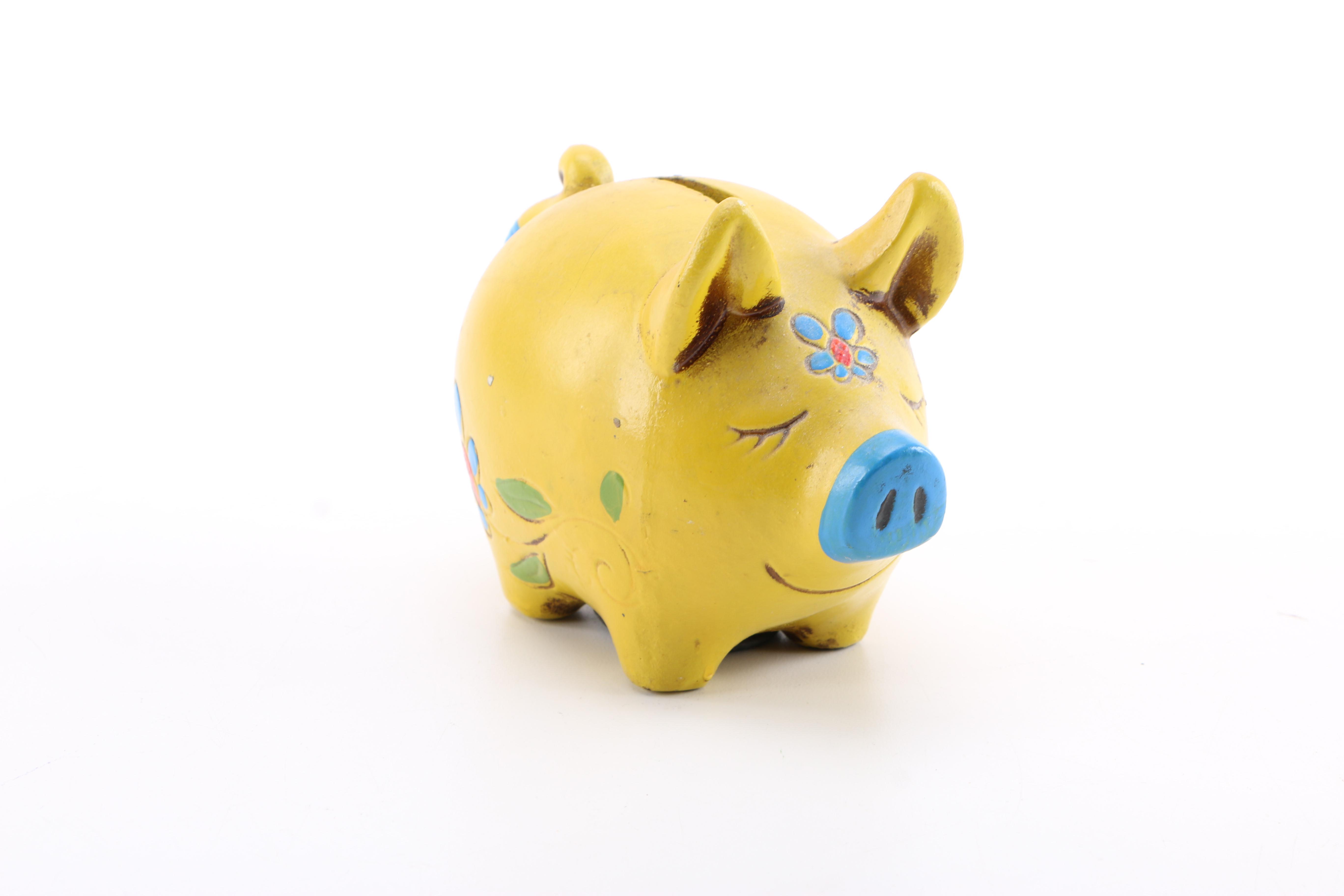 Japanese and Italian Piggy Banks