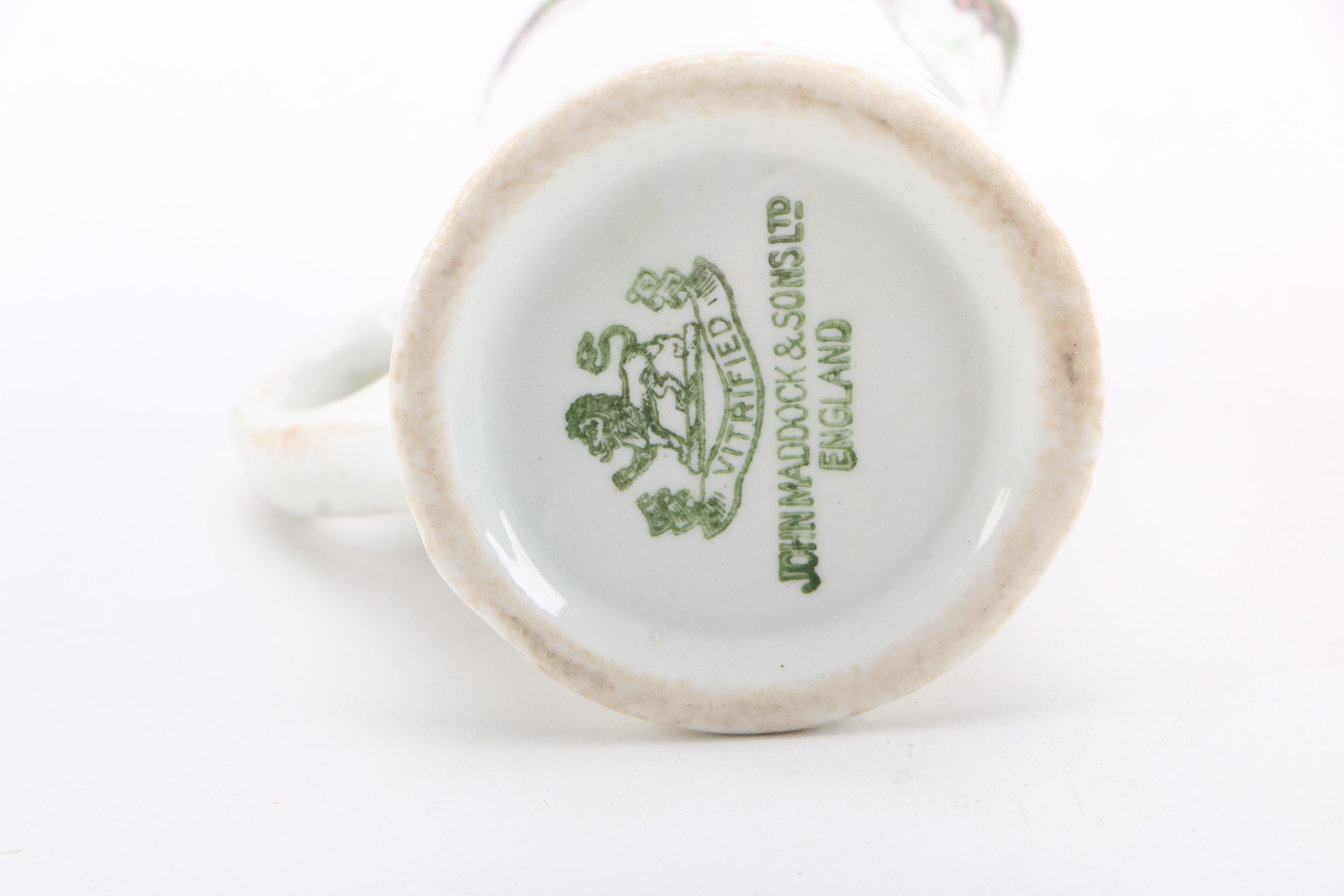 Ceramic Tableware Featuring John Maddock & Sons Ltd.