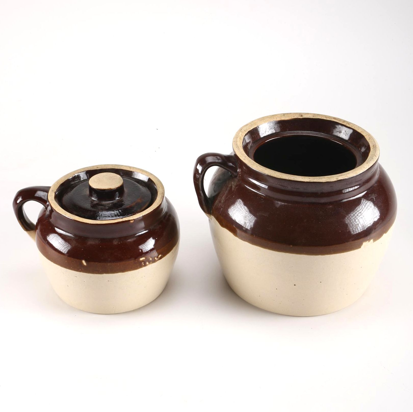 Robinson Ransbottom Blue Crown Stoneware Vessels