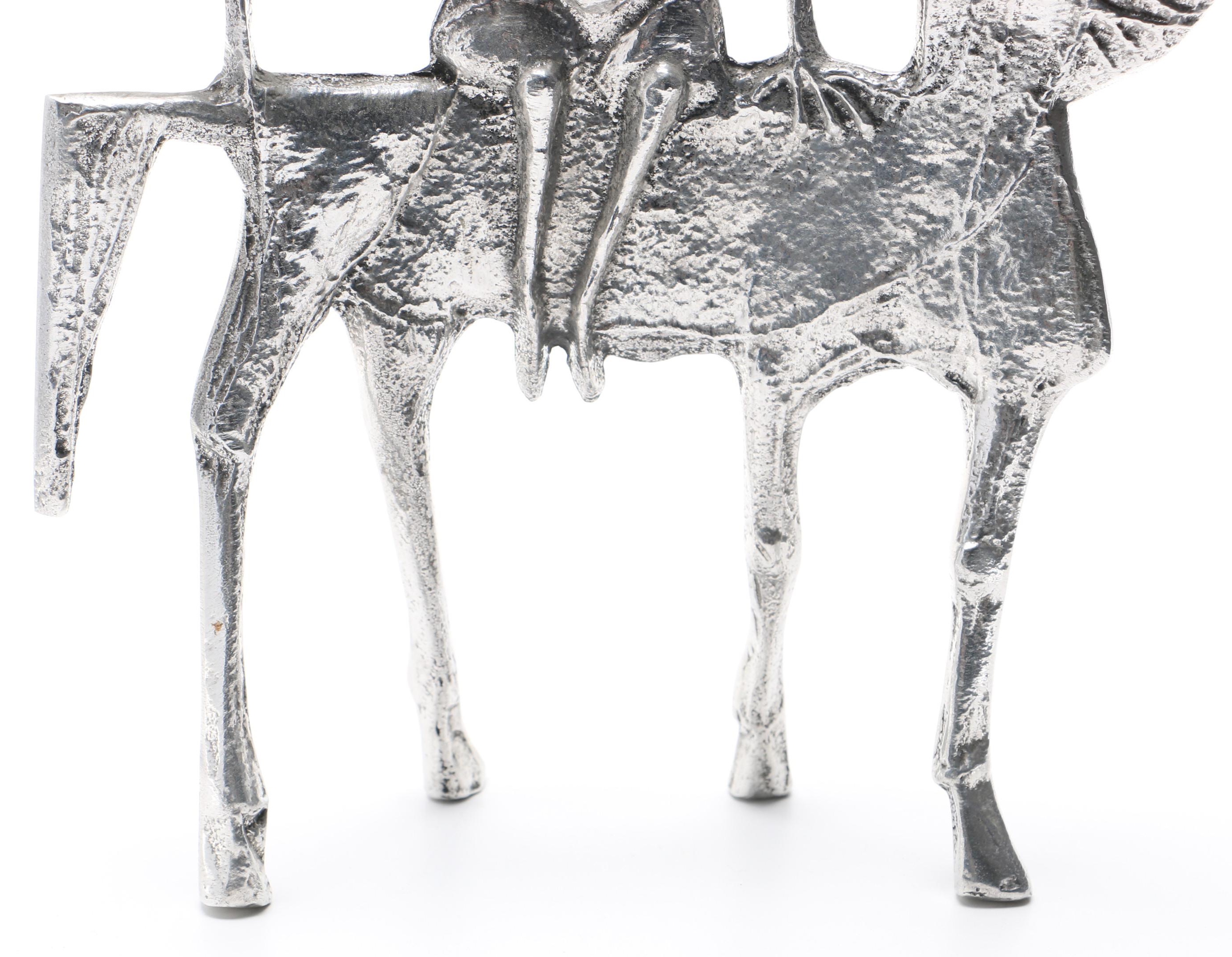 Don Drumm Folk Art Aluminum Sculpture