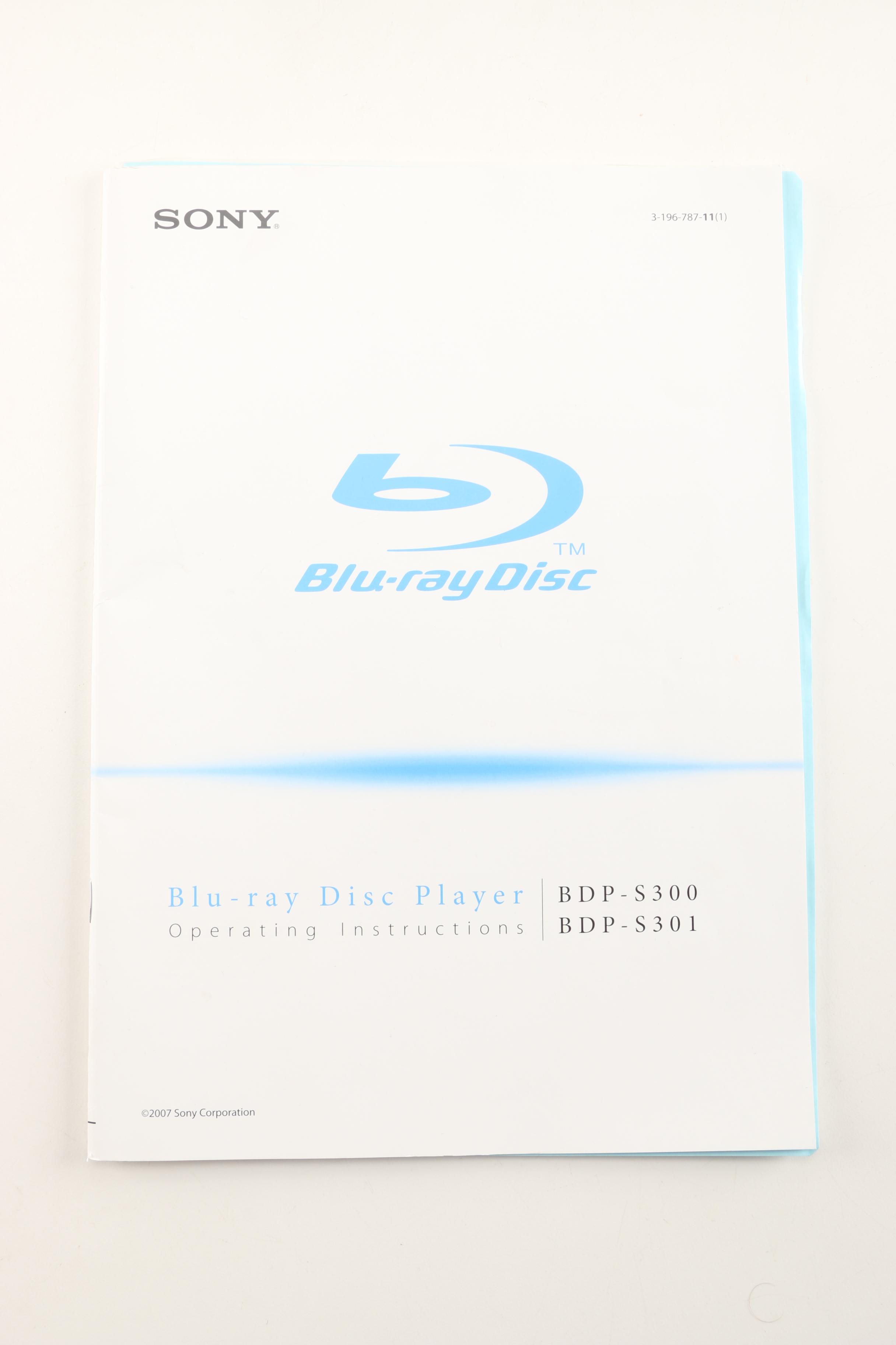 Sony Blu-ray Player