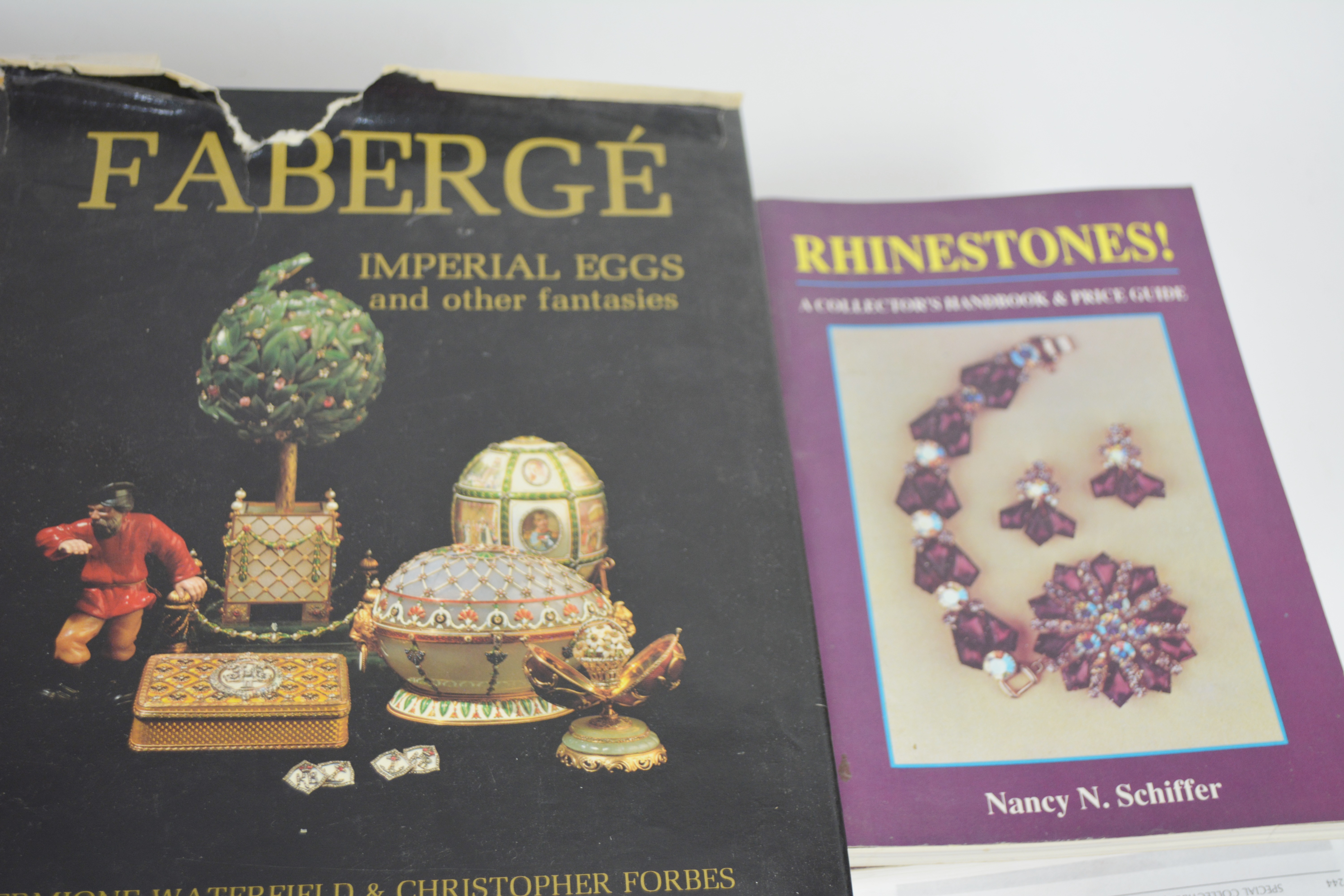 Sixteen Jewelry and Watch Collecting Hardcover and Softcover Books