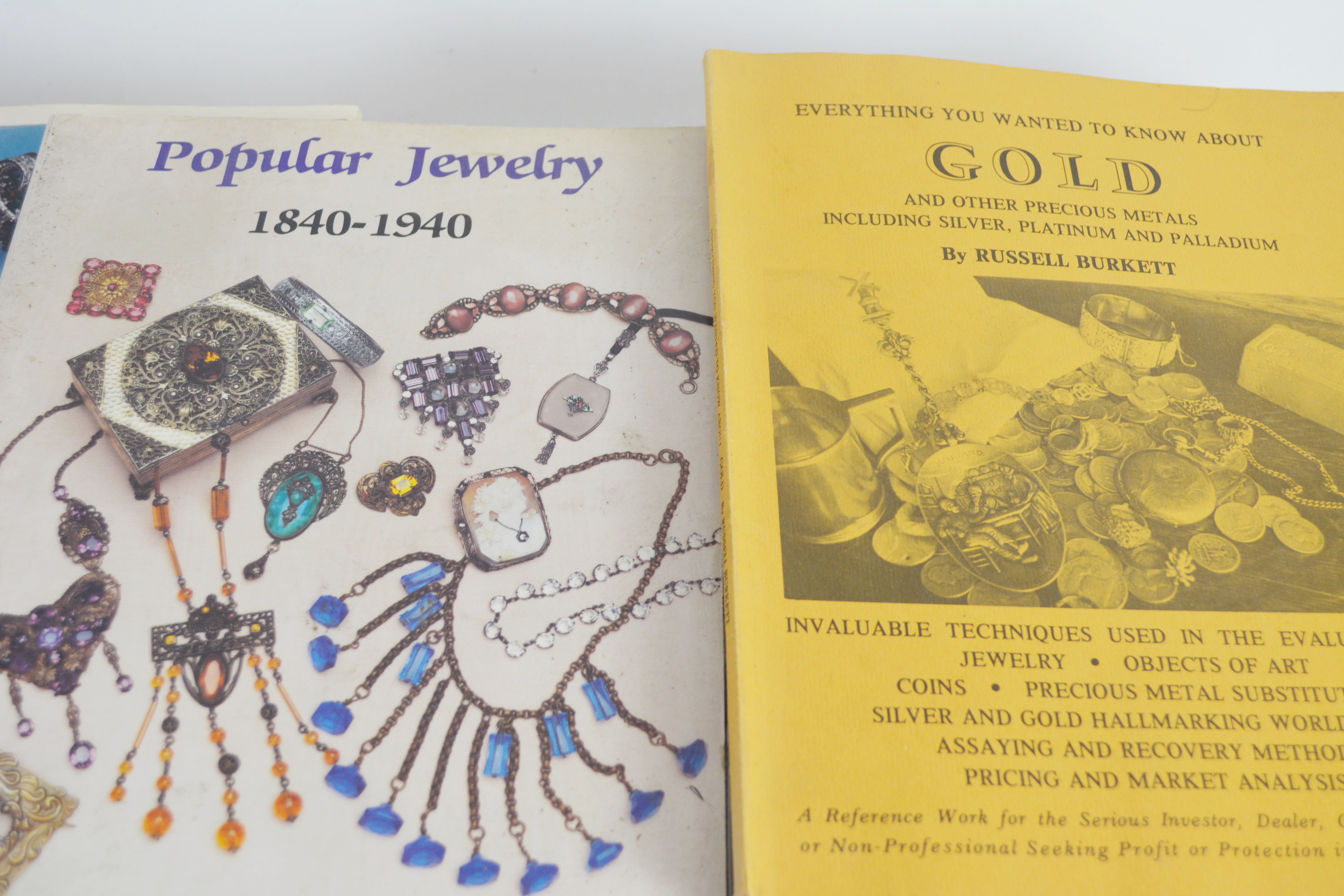Sixteen Jewelry and Watch Collecting Hardcover and Softcover Books