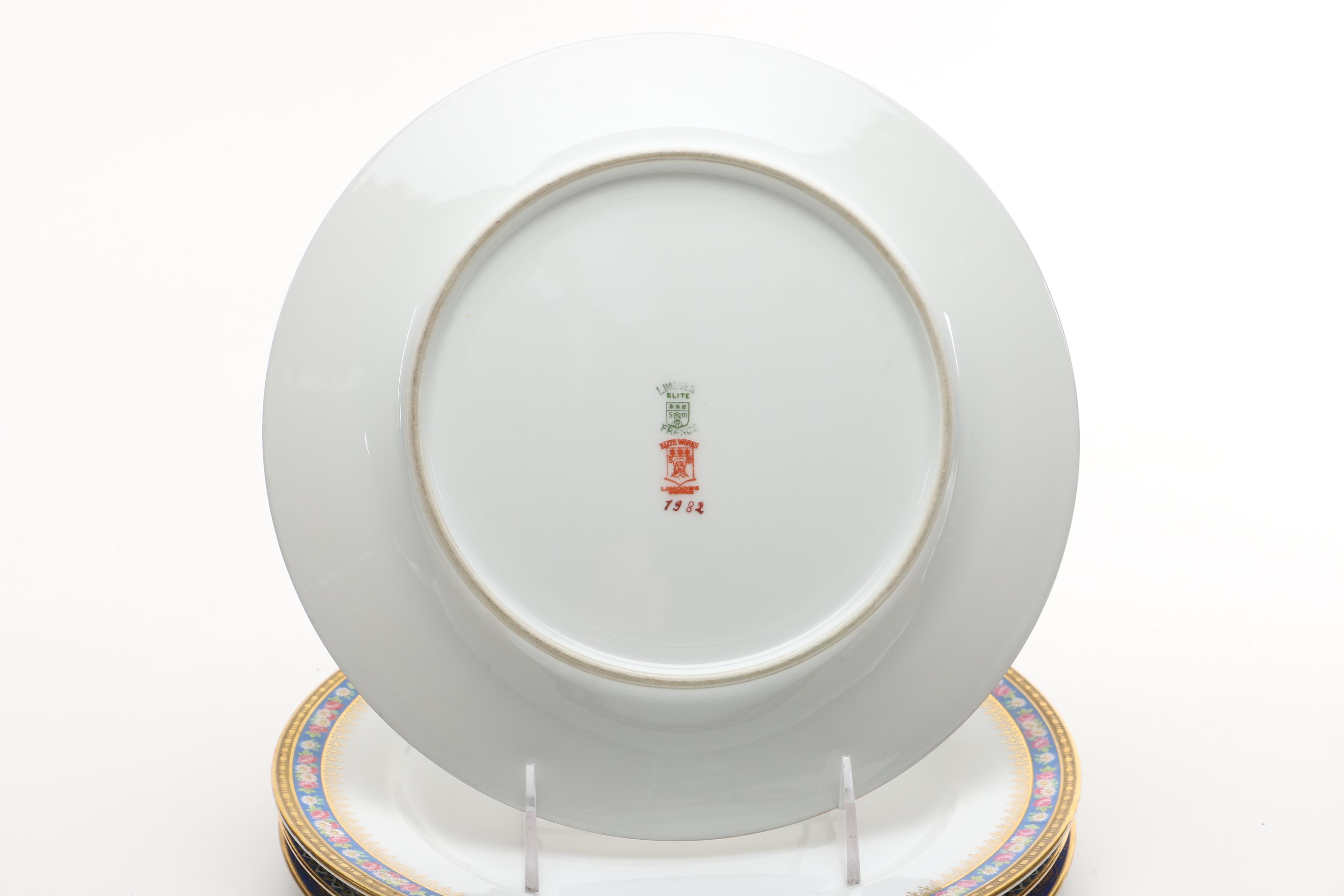 Collection of Limoges Plates