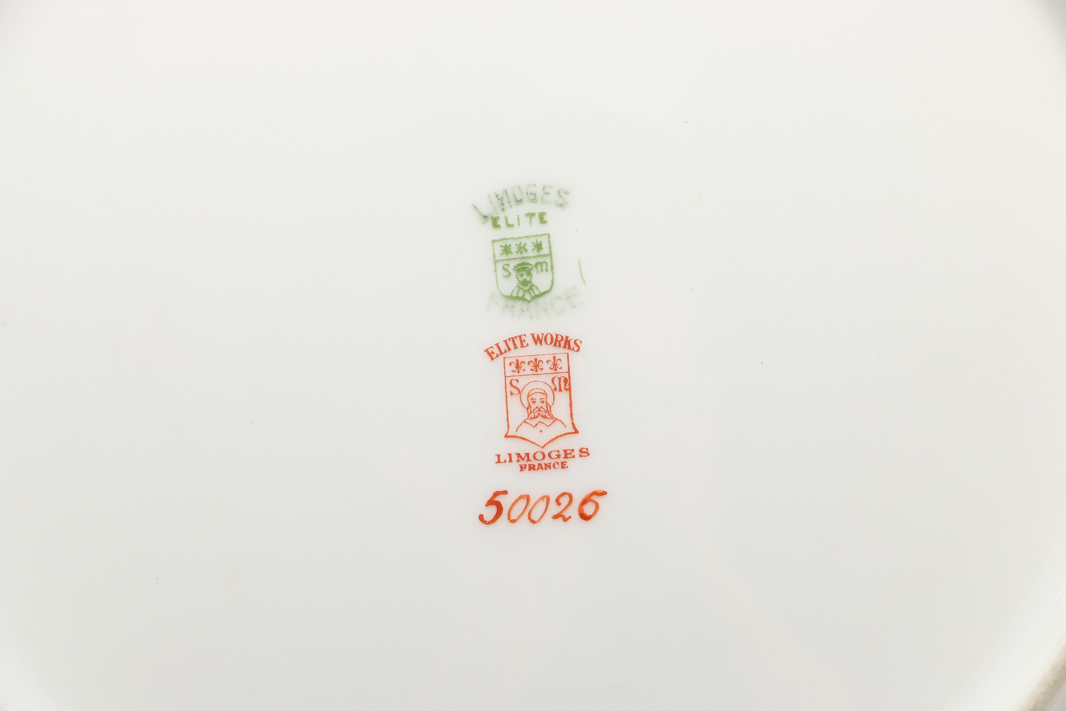 Collection of Limoges Plates