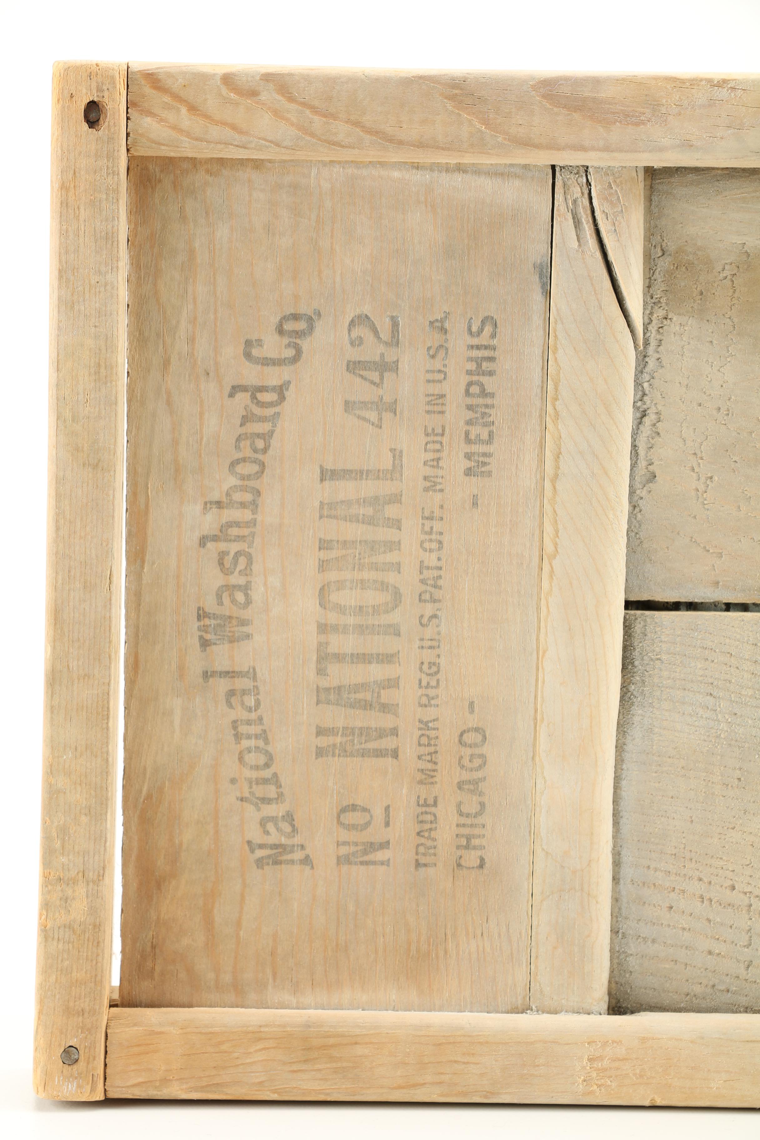 National Washboard Co. Washboard