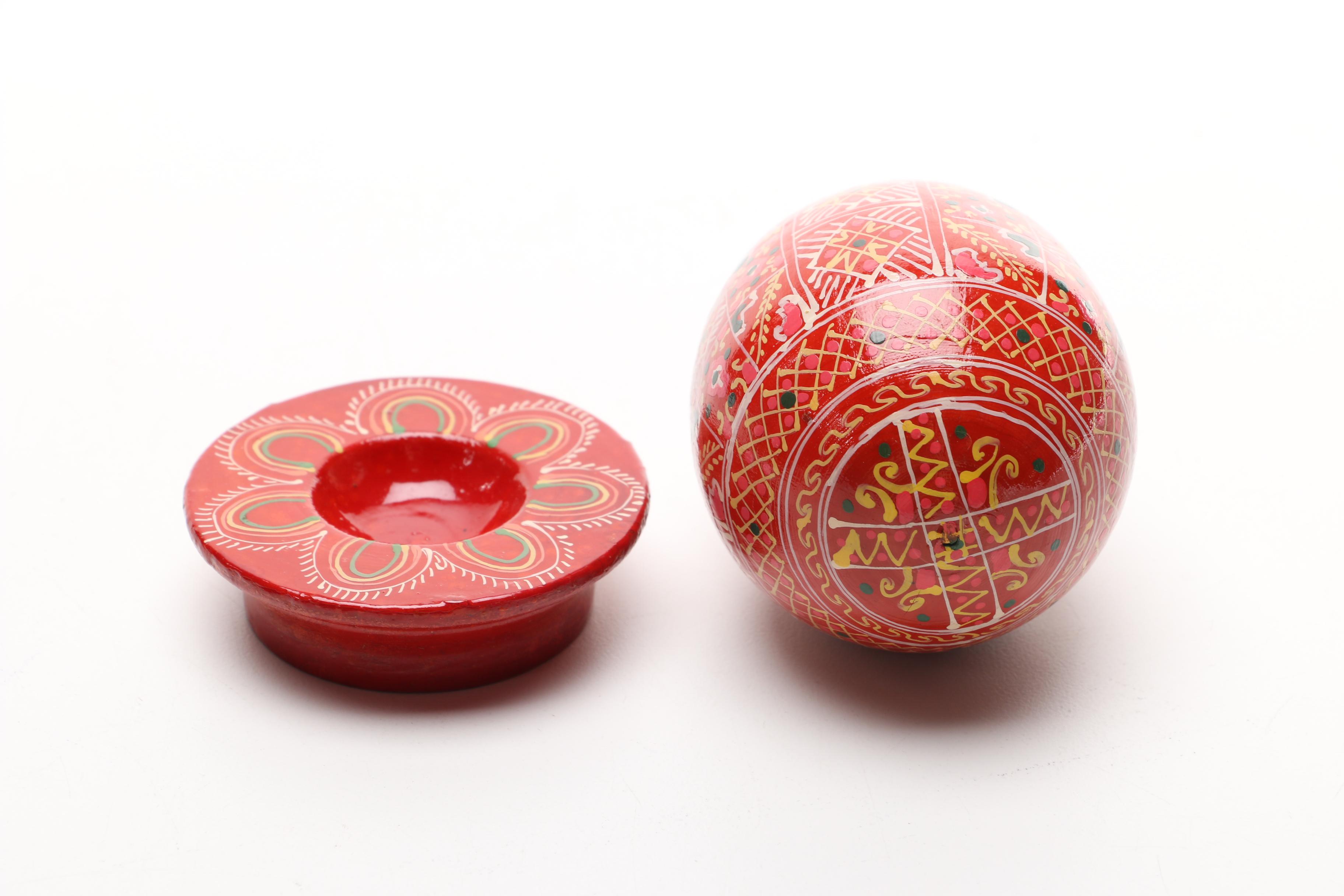 Decorative Wooden Eggs