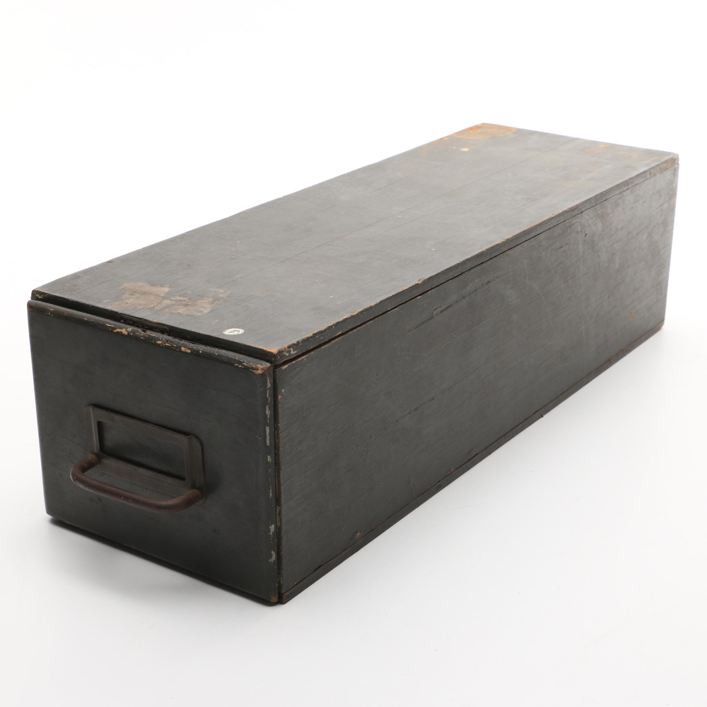 Wooden Filing Cabinet