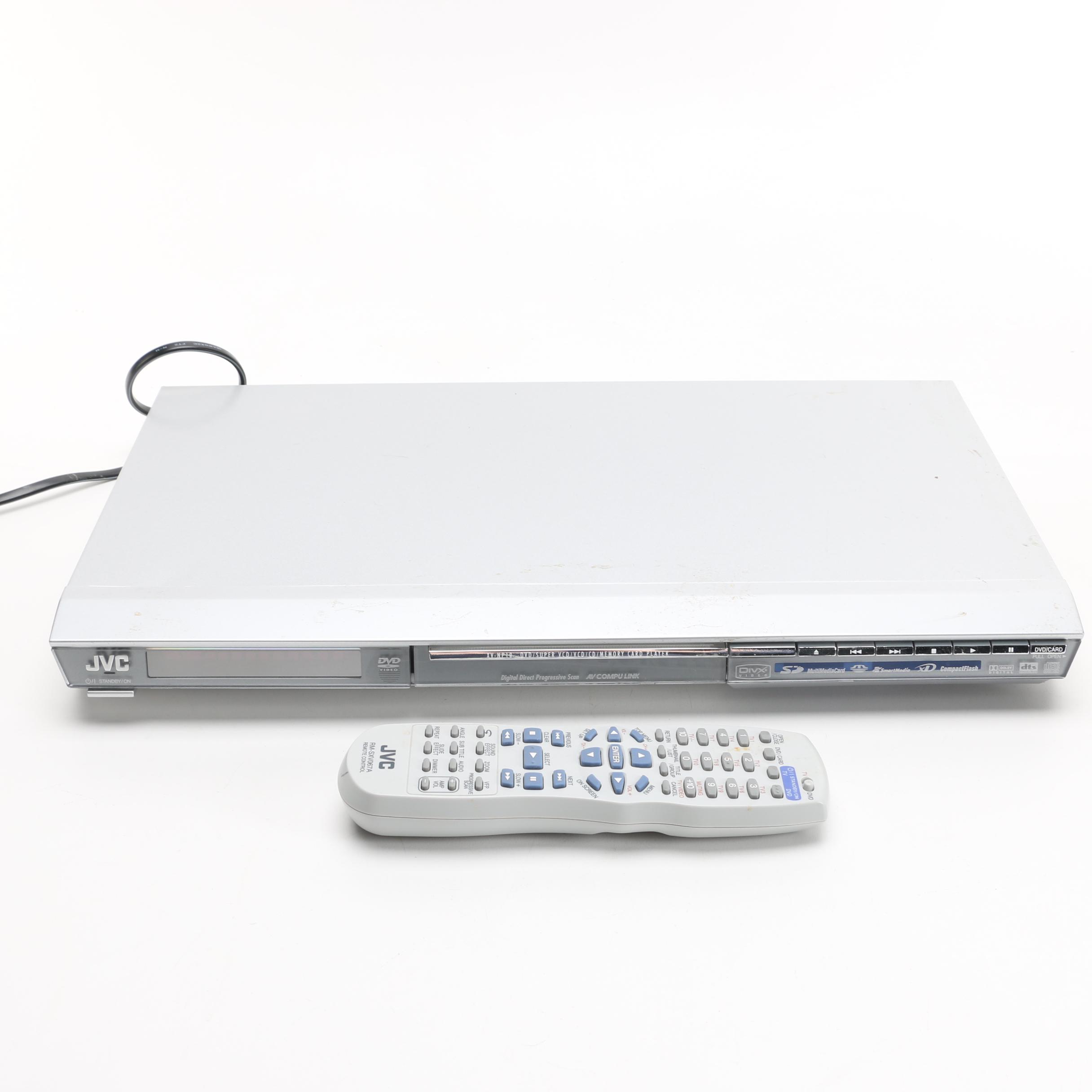 JVC Progressive Scan DVD Player