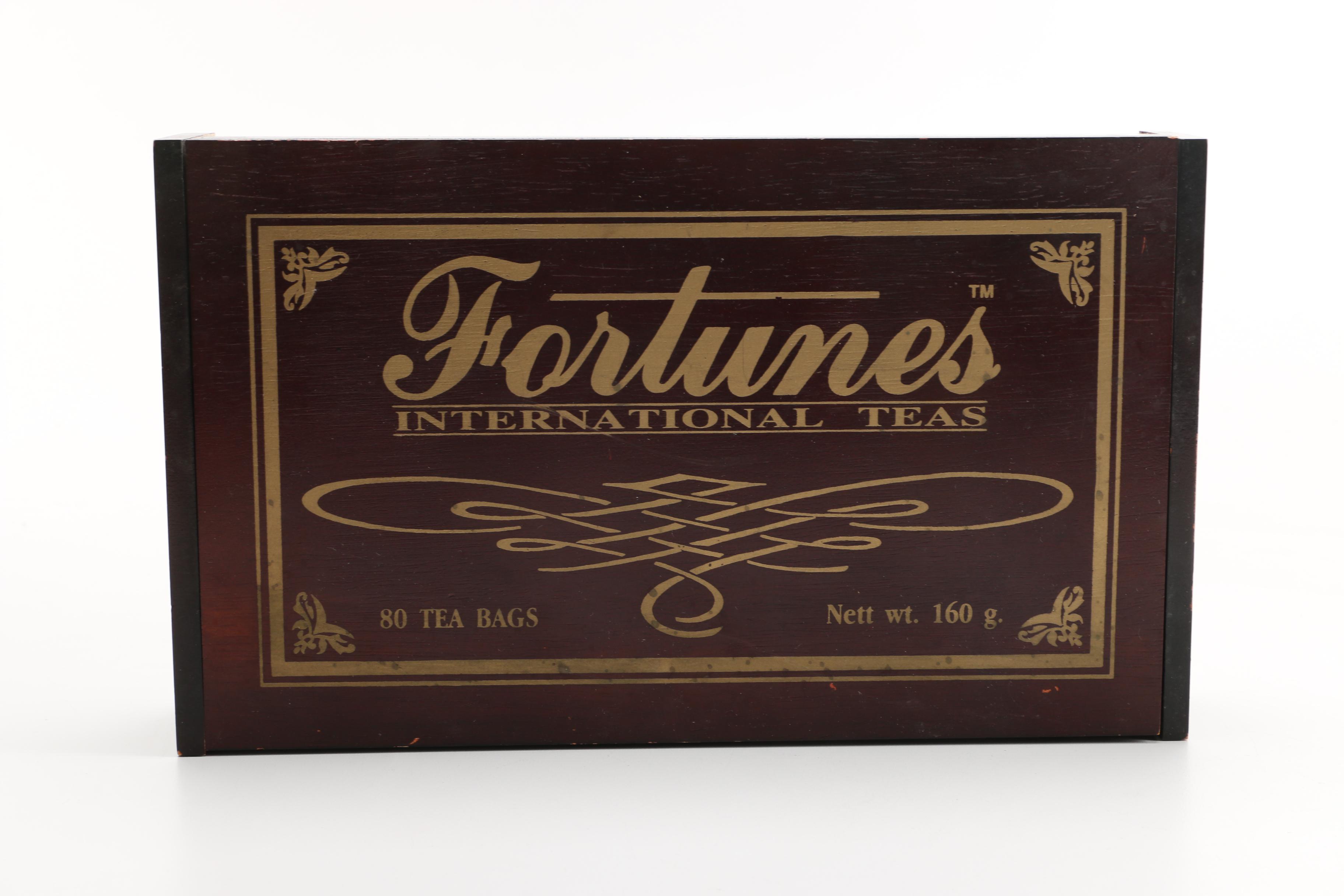 Southwest Inspired Carved Box, Cedar Chest Style Box and Fortunes Teas Box