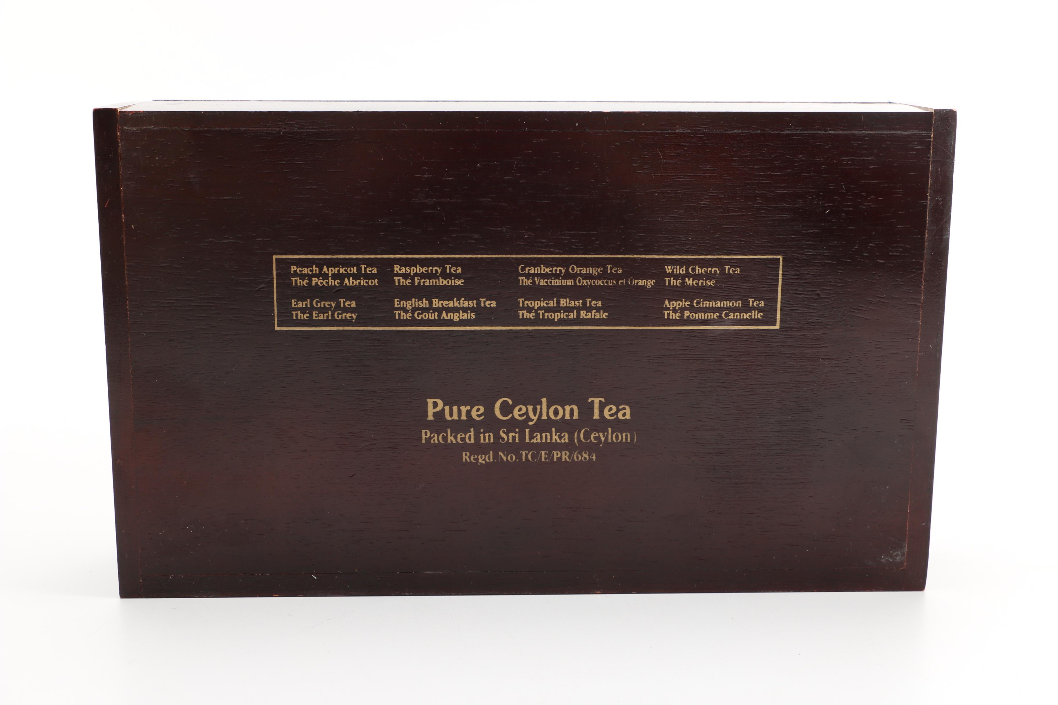 Southwest Inspired Carved Box, Cedar Chest Style Box and Fortunes Teas Box