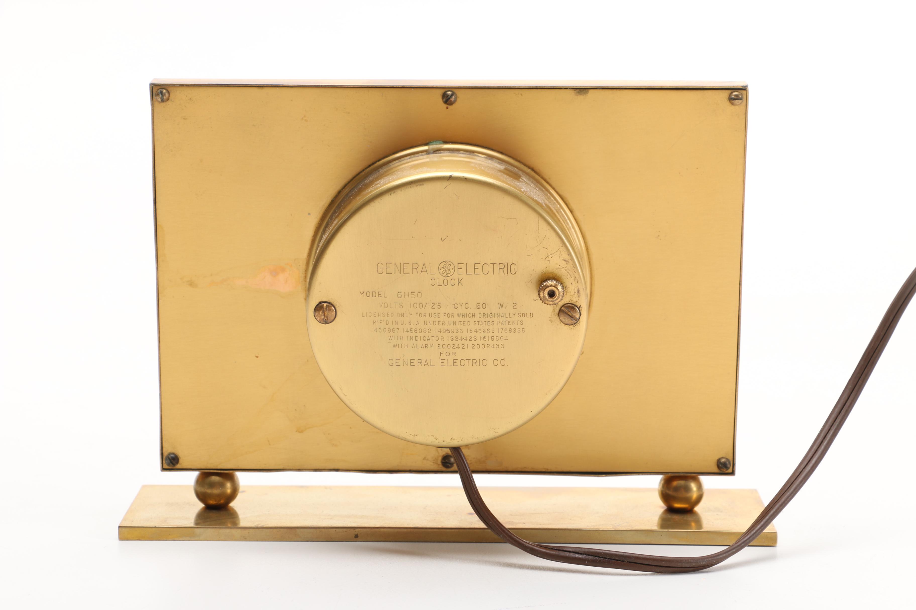General Electric Table Clock