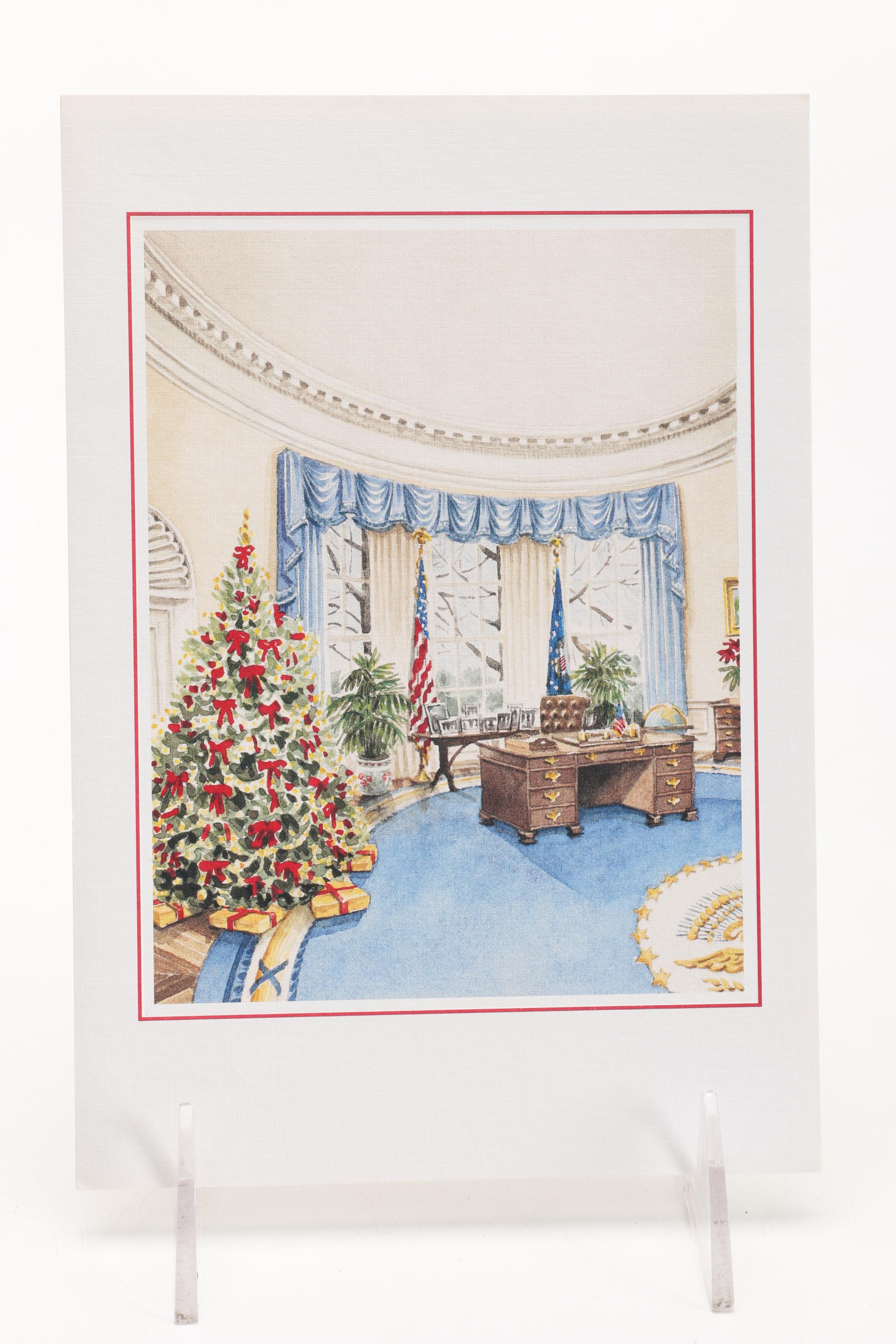 1980s–2000s White House Christmas Cards