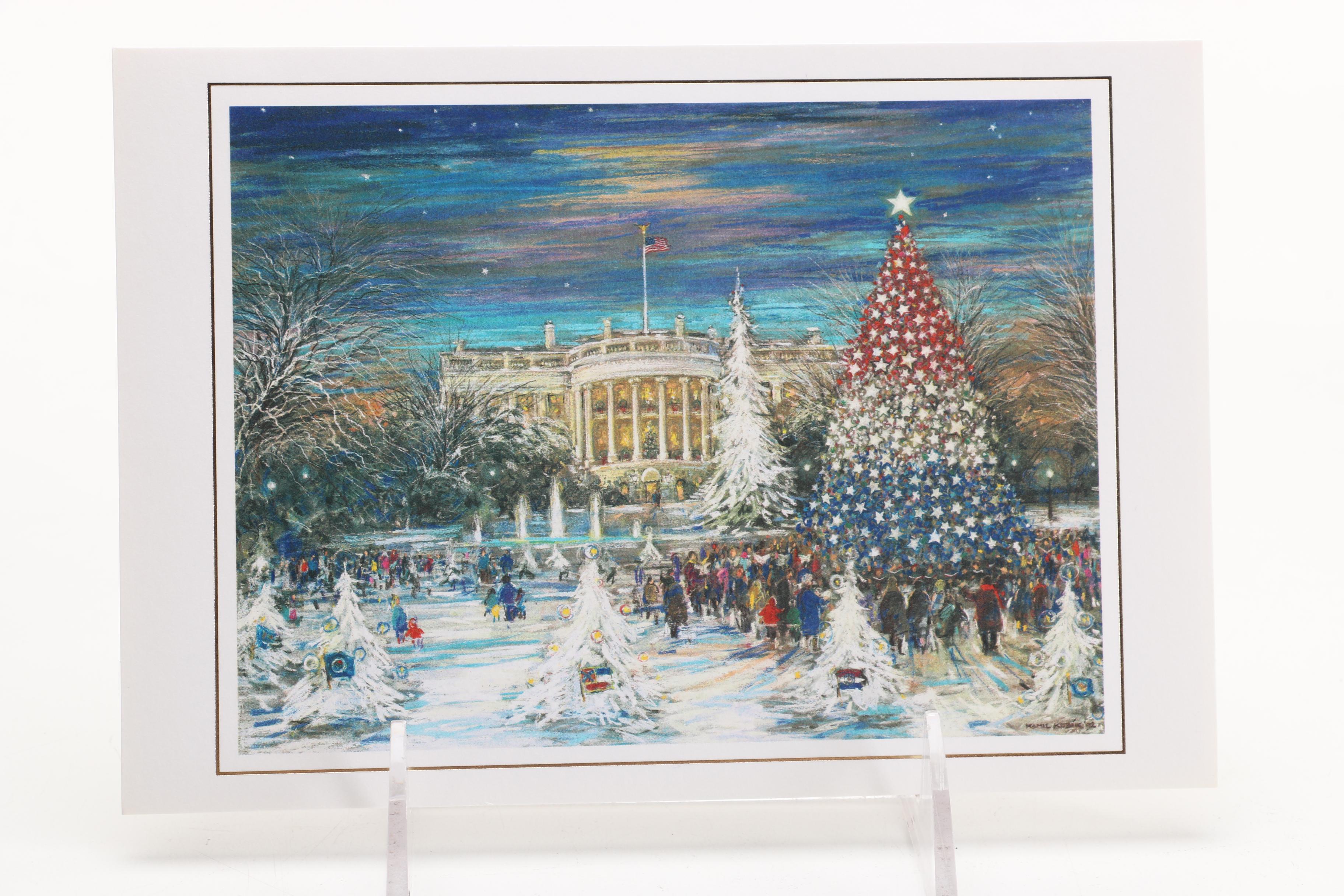 1980s–2000s White House Christmas Cards