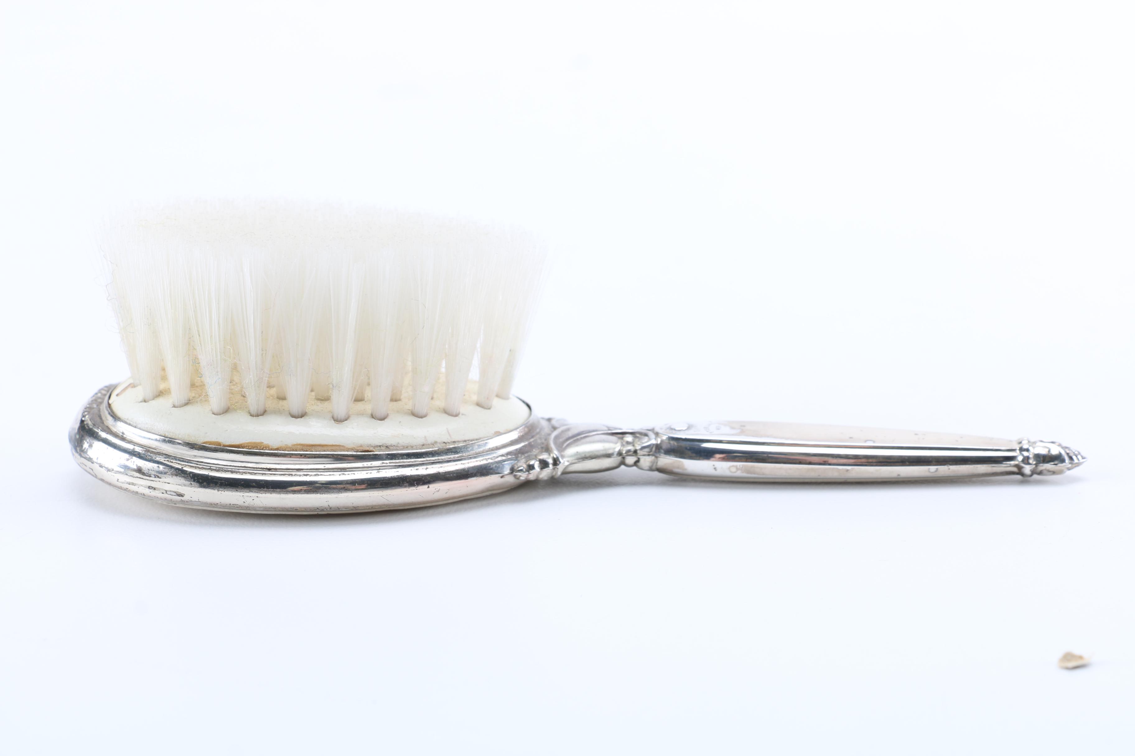 Sterling Vanity Brushes Featuring Poole Silver Co.