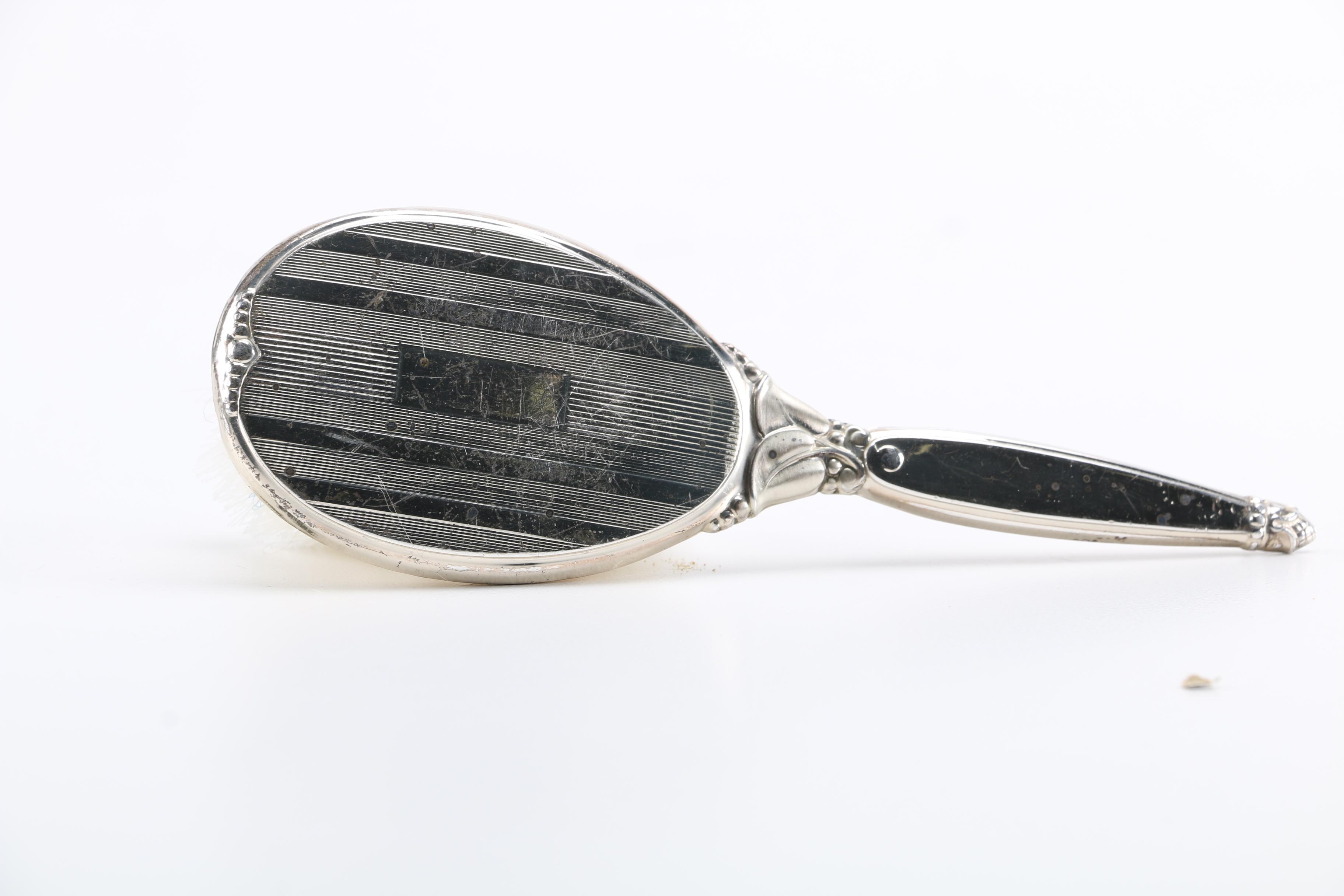 Sterling Vanity Brushes Featuring Poole Silver Co.