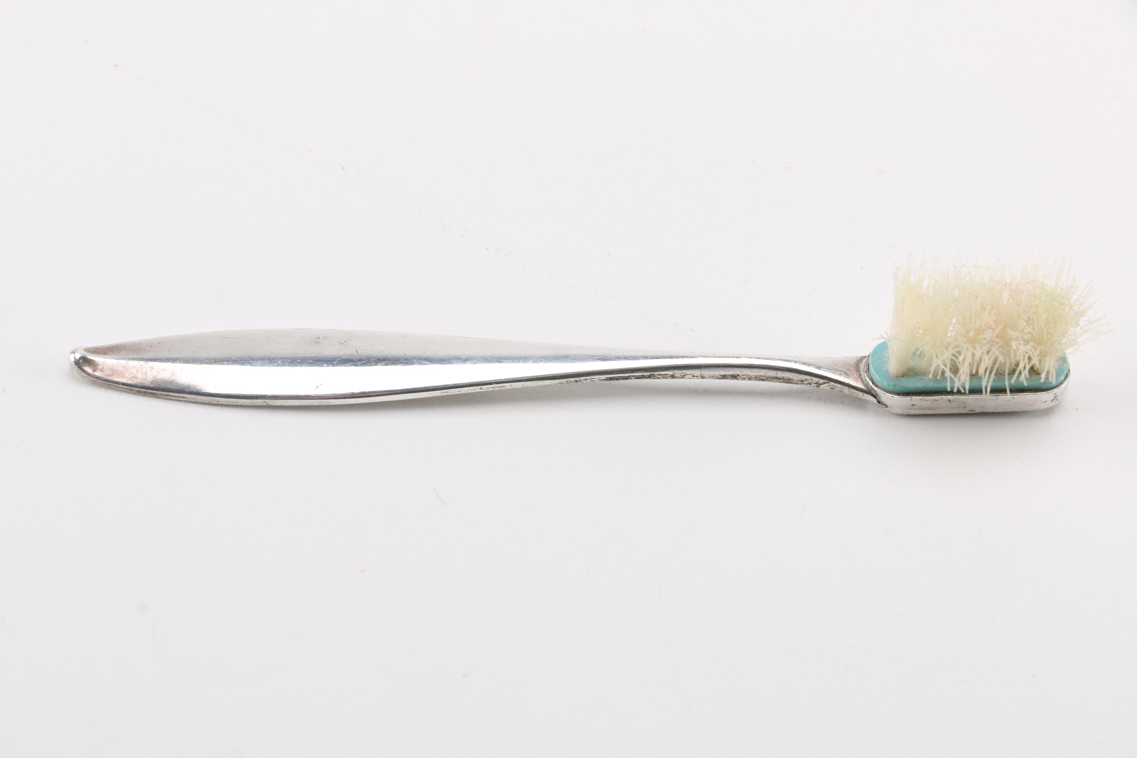 Sterling Vanity Brushes Featuring Poole Silver Co.