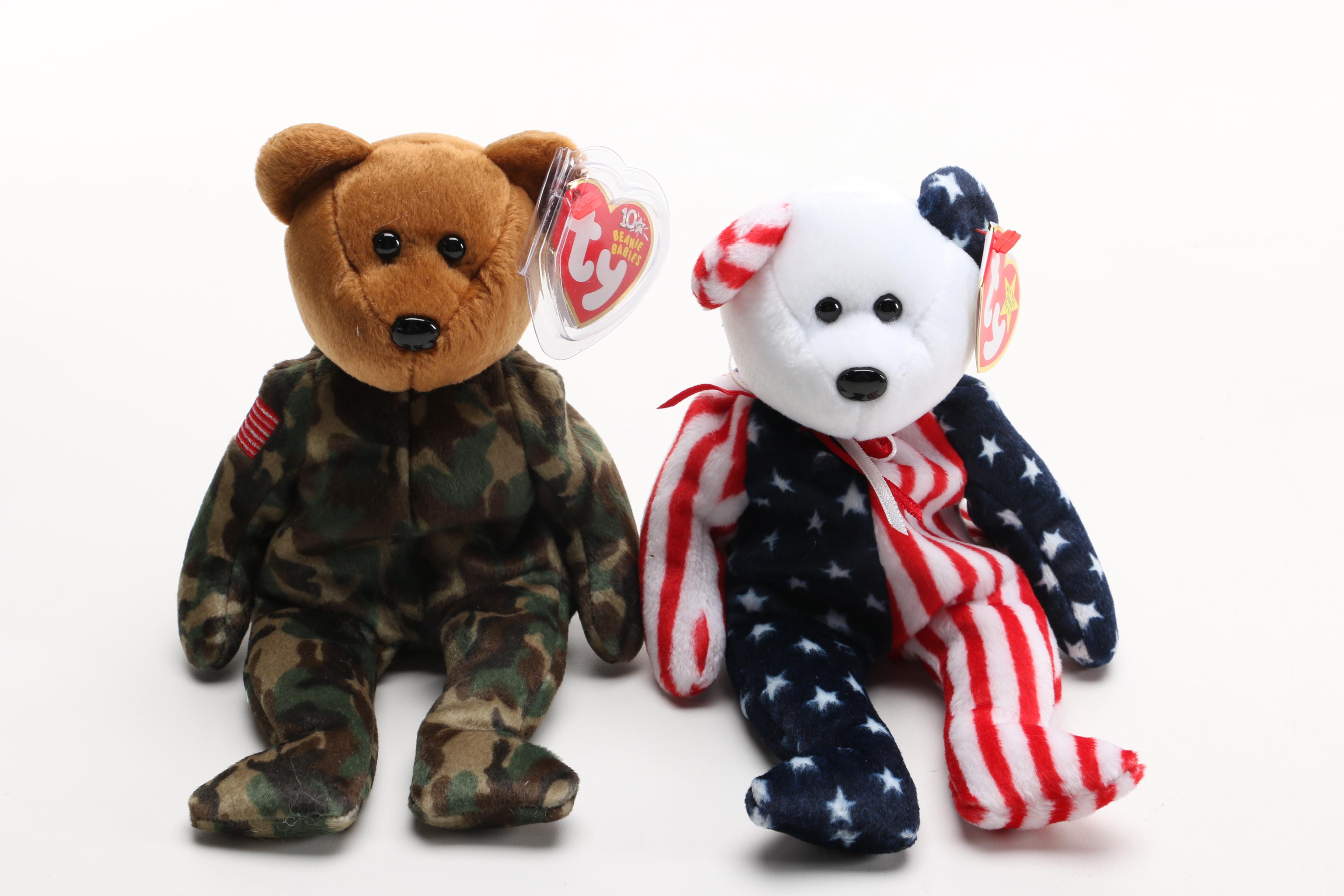 American-Themed Ty Beanie Babies