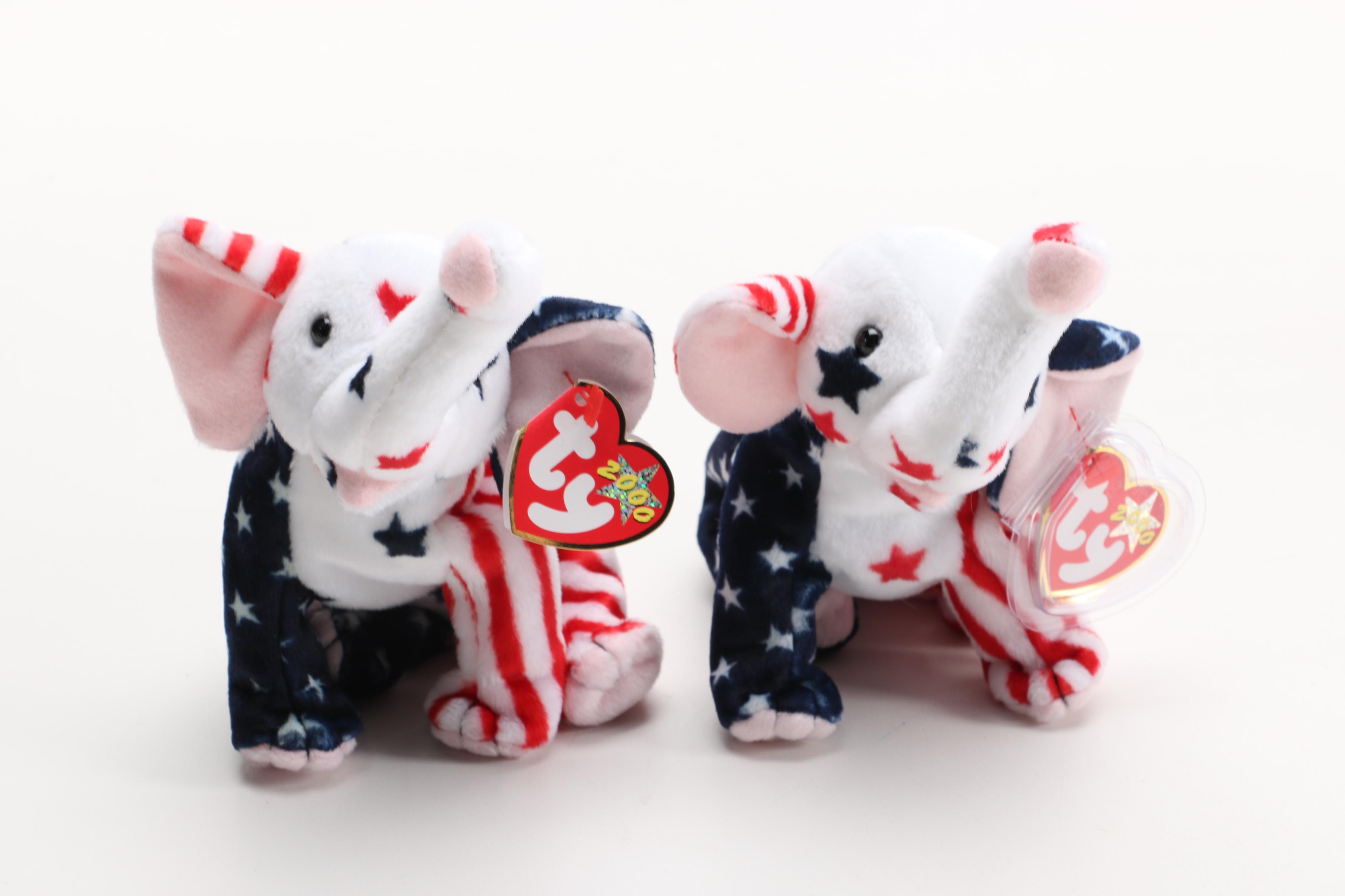 American-Themed Ty Beanie Babies
