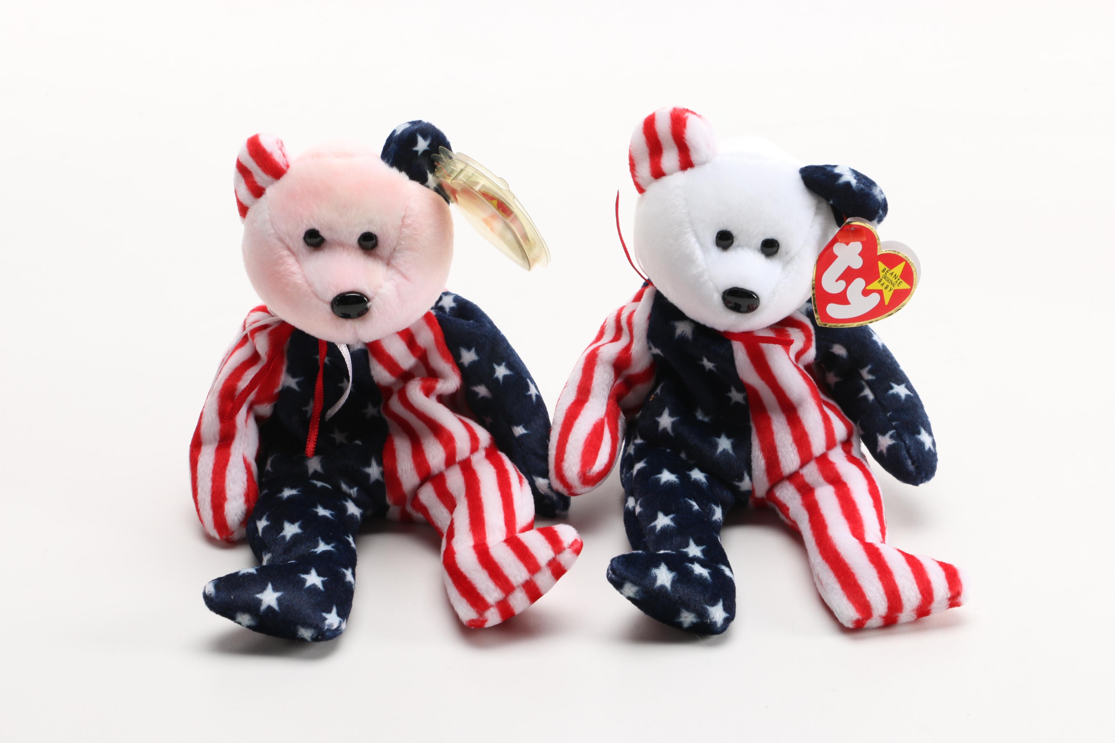 American-Themed Ty Beanie Babies