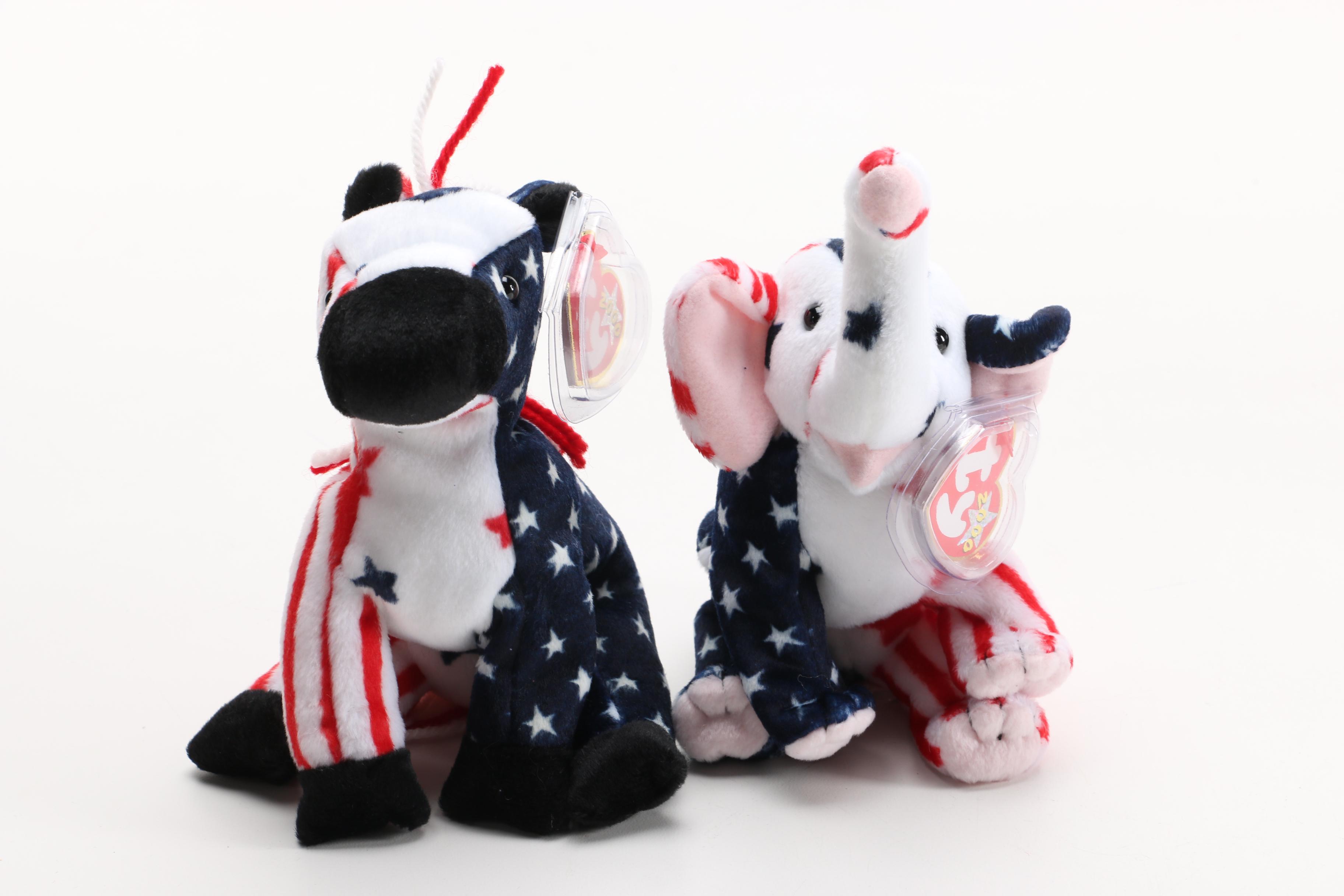 American-Themed Ty Beanie Babies