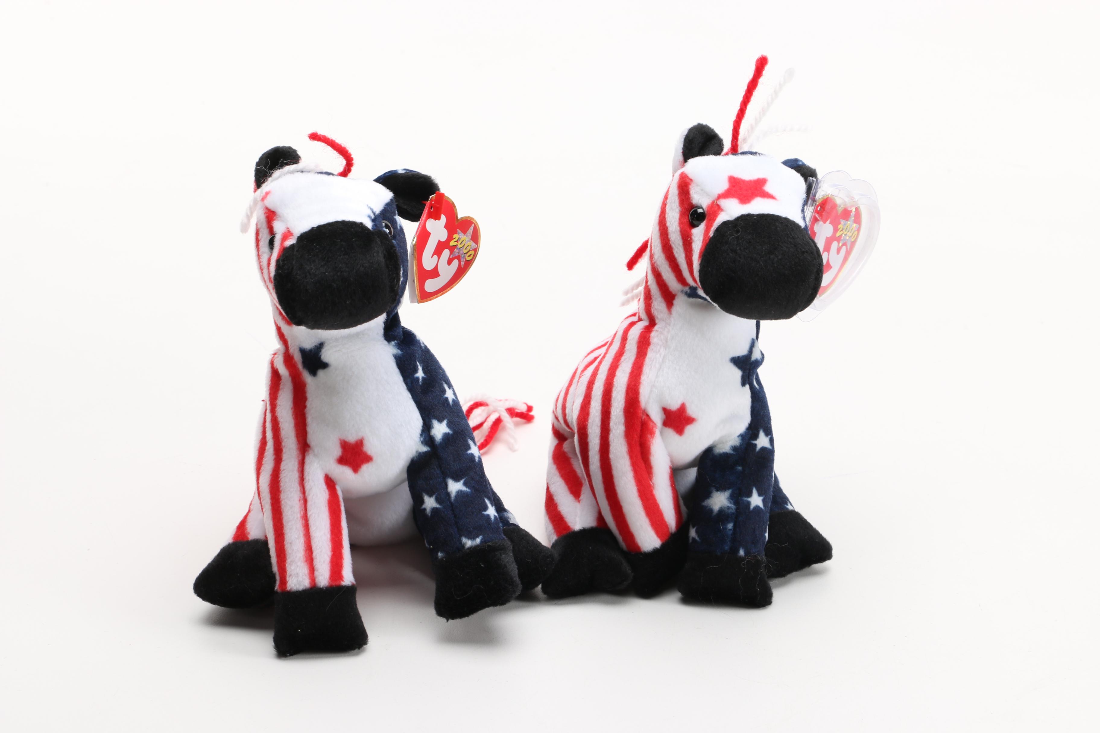 American-Themed Ty Beanie Babies