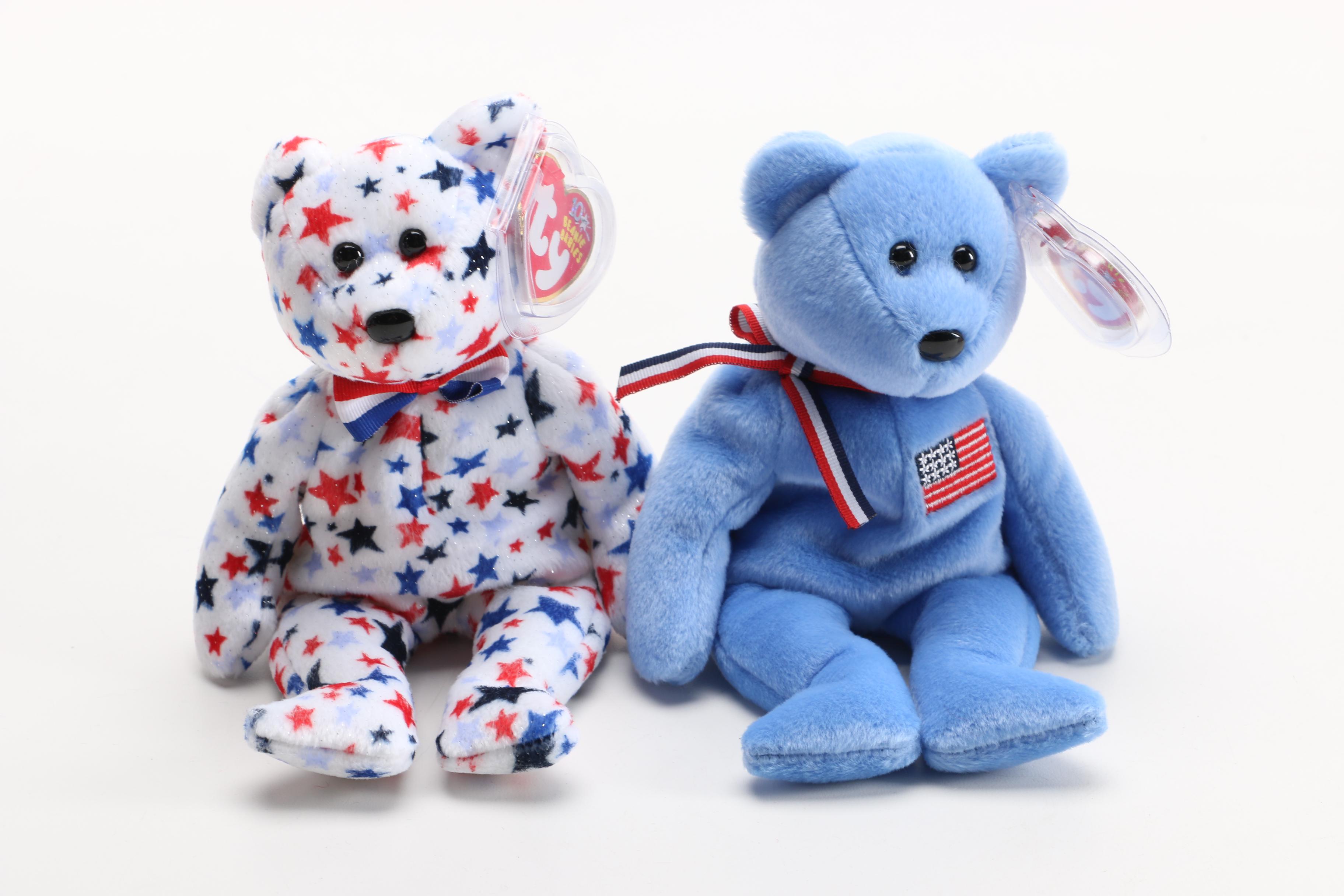 American-Themed Ty Beanie Babies