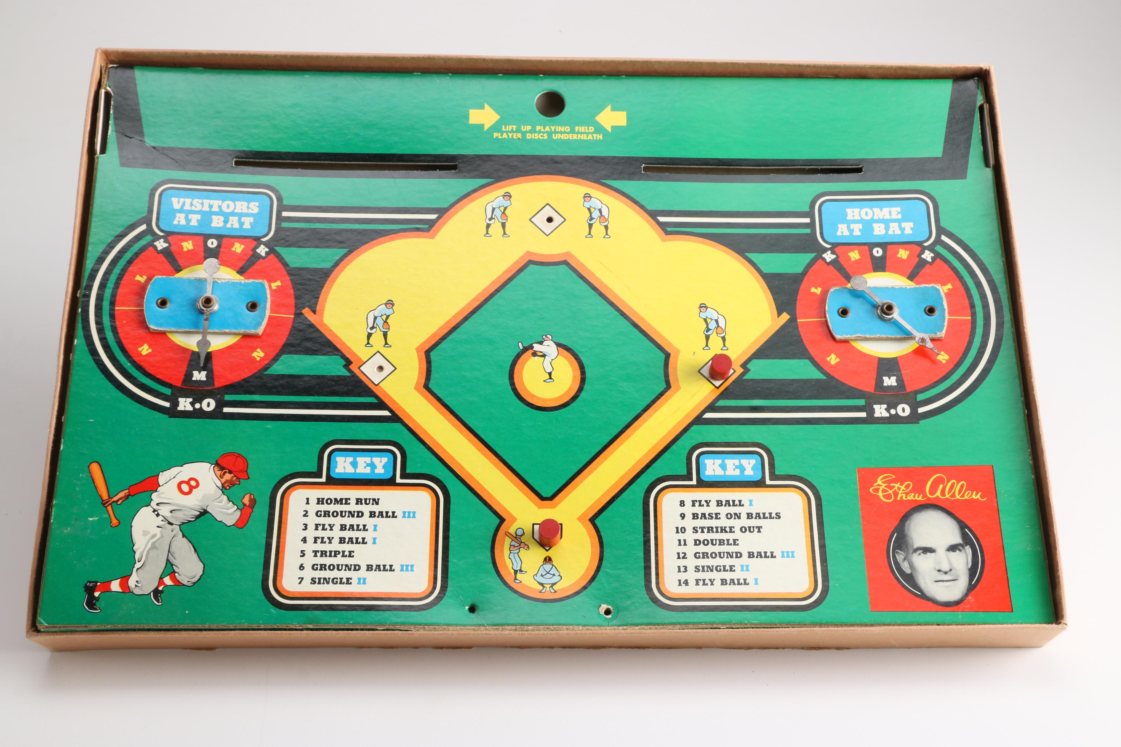 Vintage All-Star Baseball Board Games