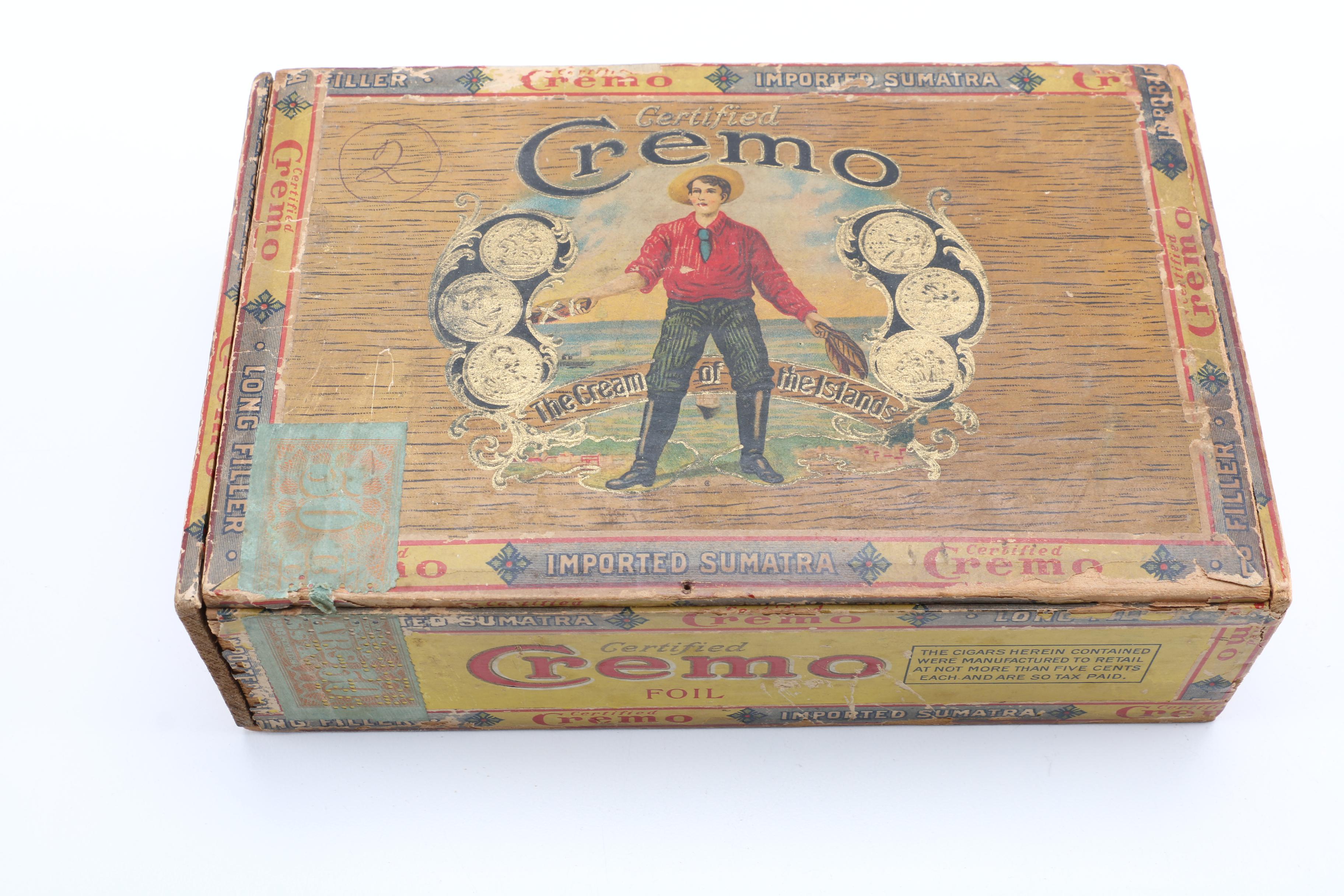 Vintage Cigar Boxes and Keys