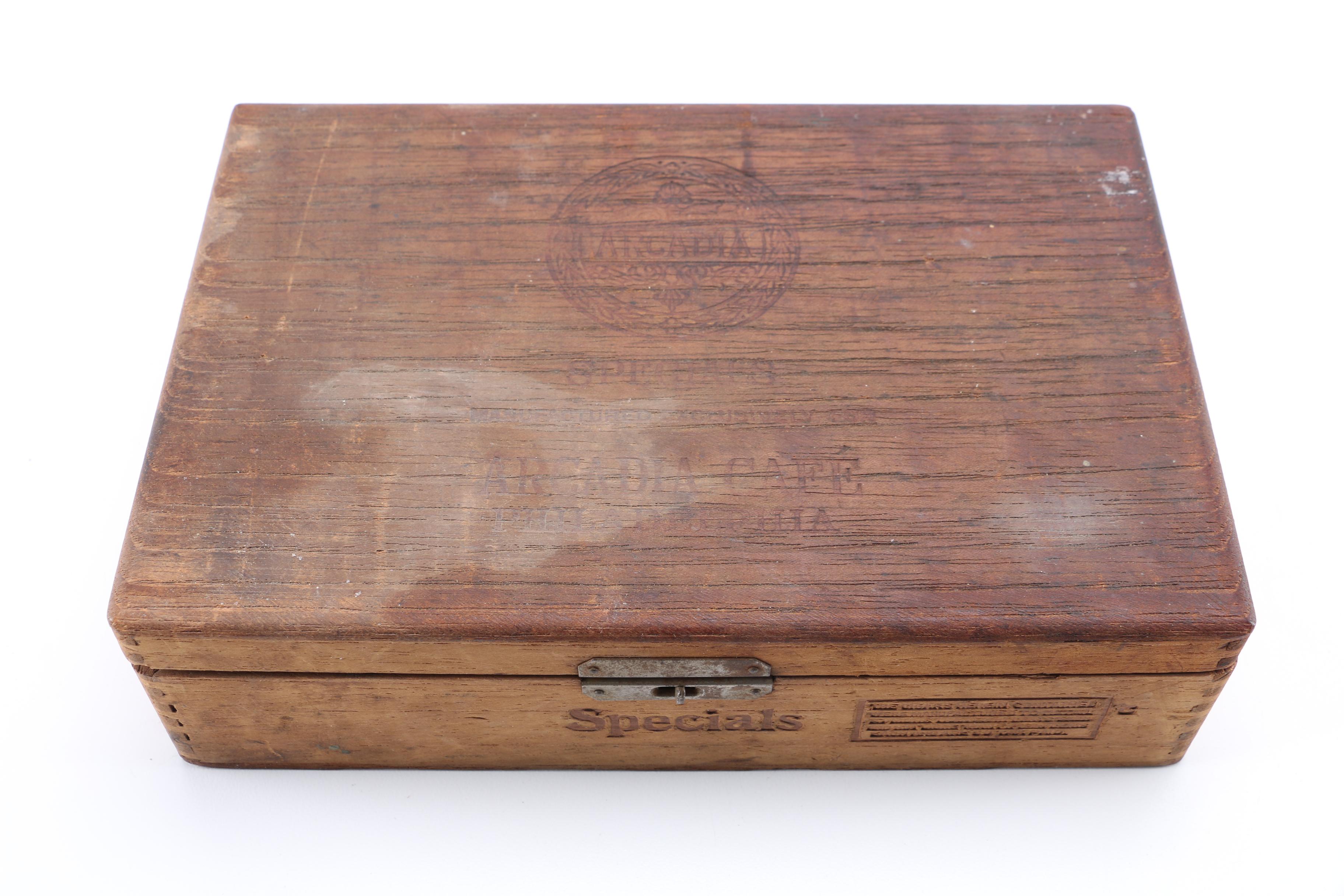 Vintage Cigar Boxes and Keys