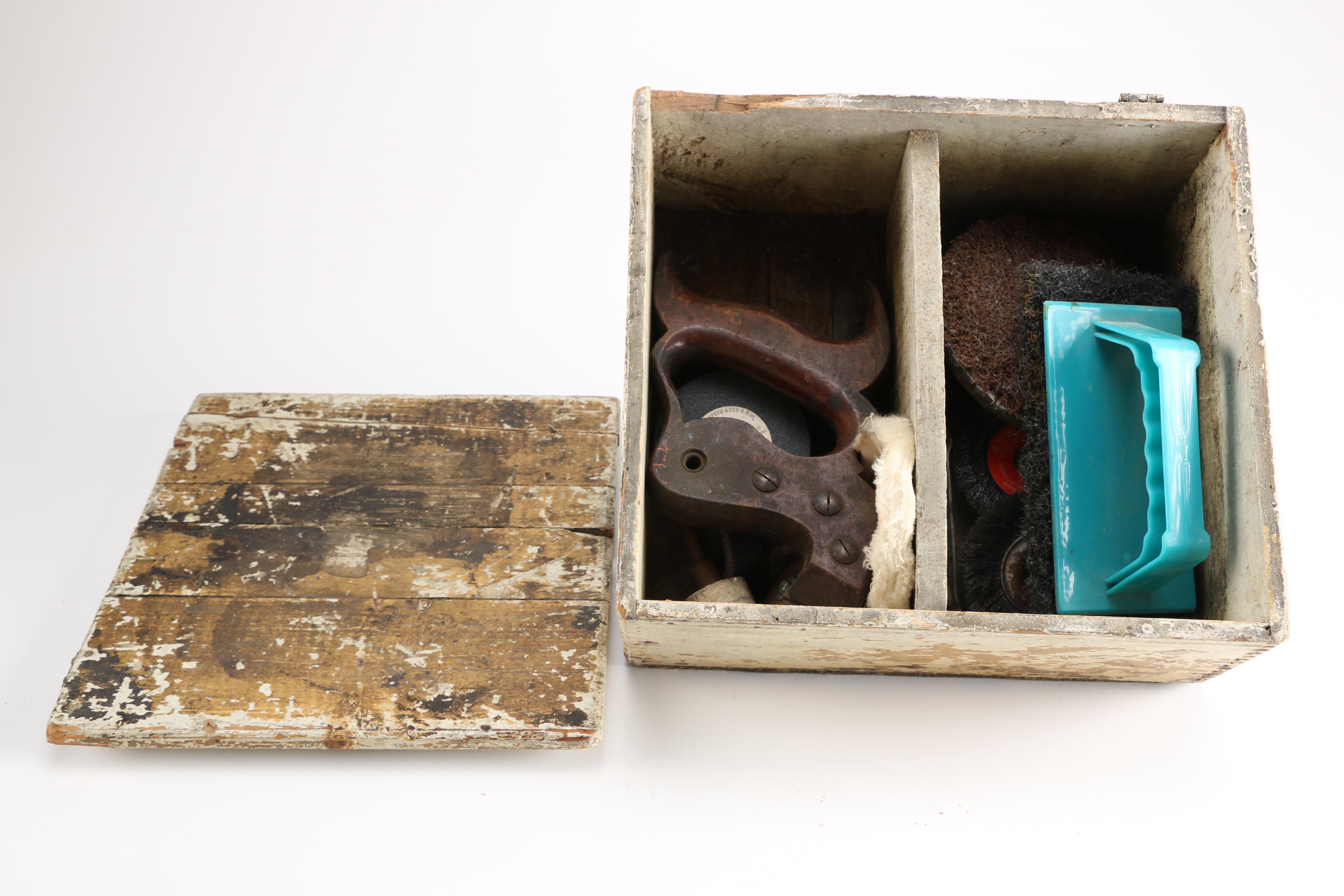 Vintage Drill BIts, Threaded Taps, Boxes, and More