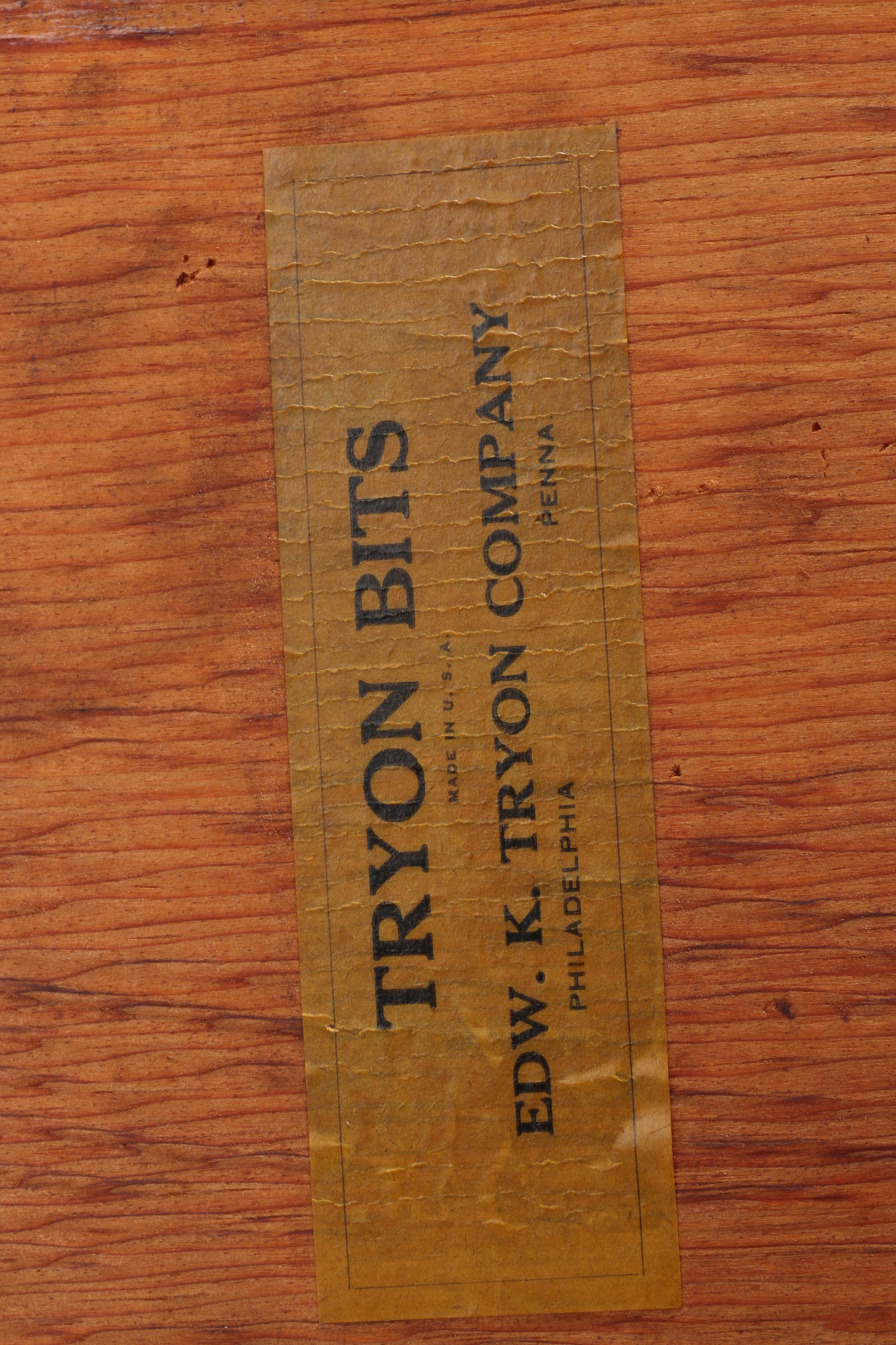 Vintage Drill BIts, Threaded Taps, Boxes, and More