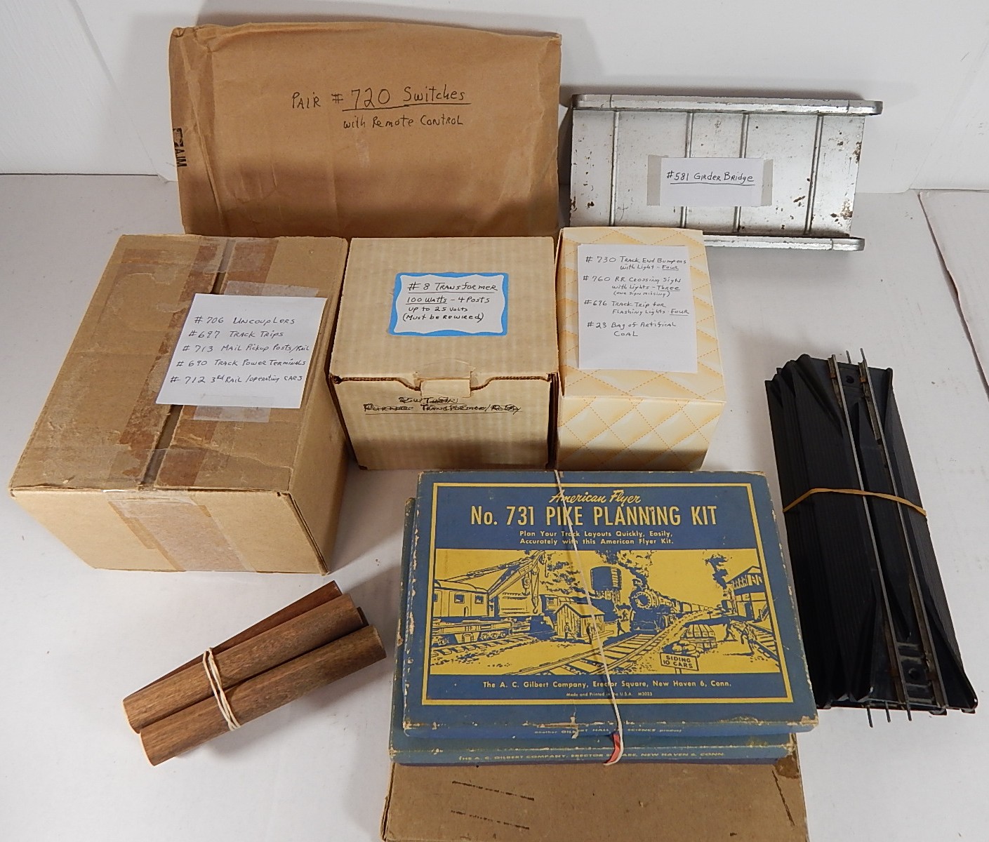 American Flyer S-Gauge Trains -  Assorted Parts