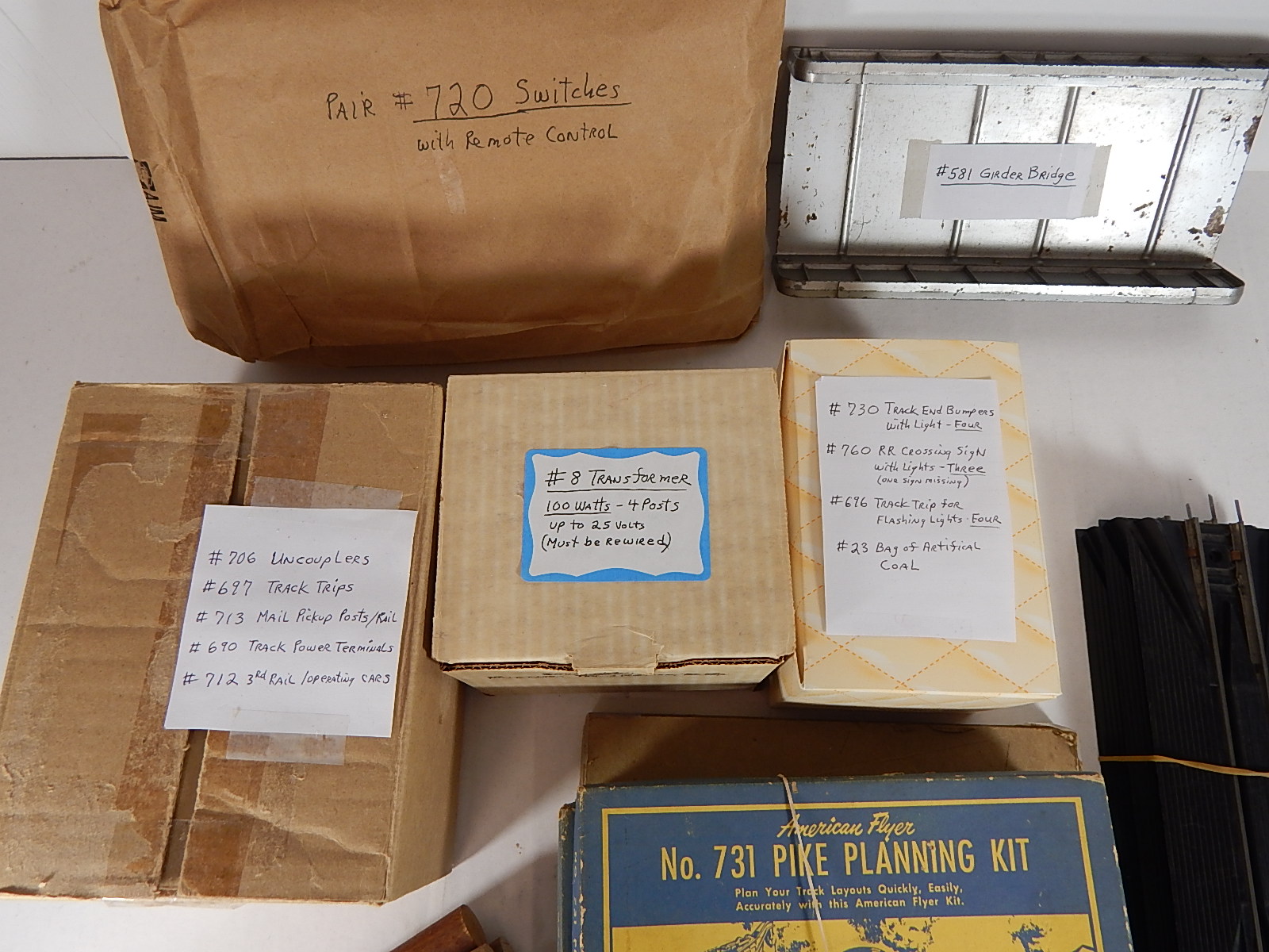 American Flyer S-Gauge Trains -  Assorted Parts