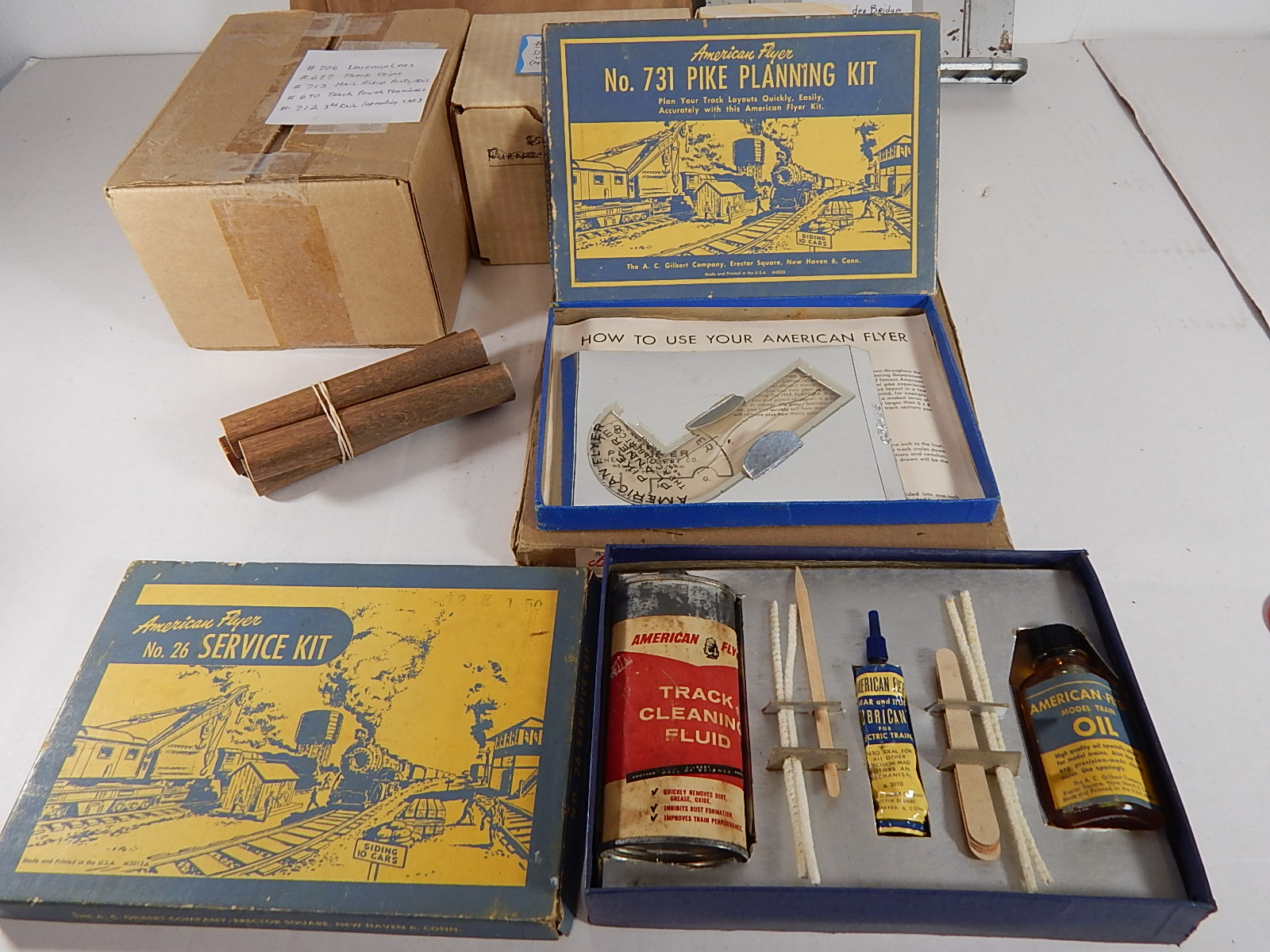 American Flyer S-Gauge Trains -  Assorted Parts