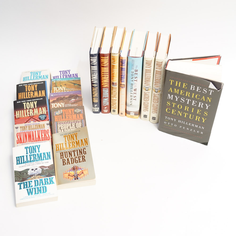 Collection of Tony Hillerman Books