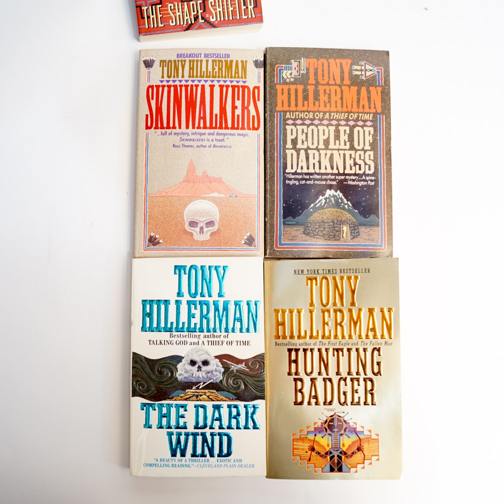 Collection of Tony Hillerman Books