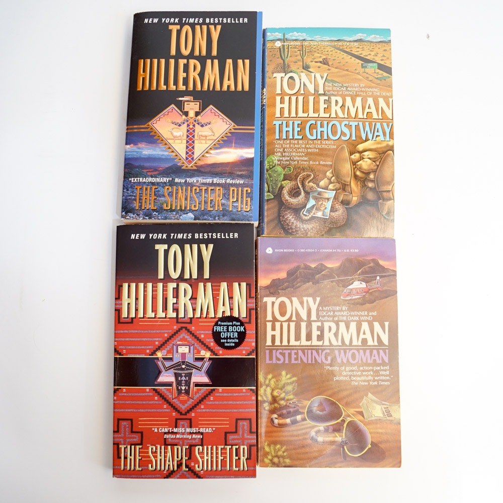 Collection of Tony Hillerman Books